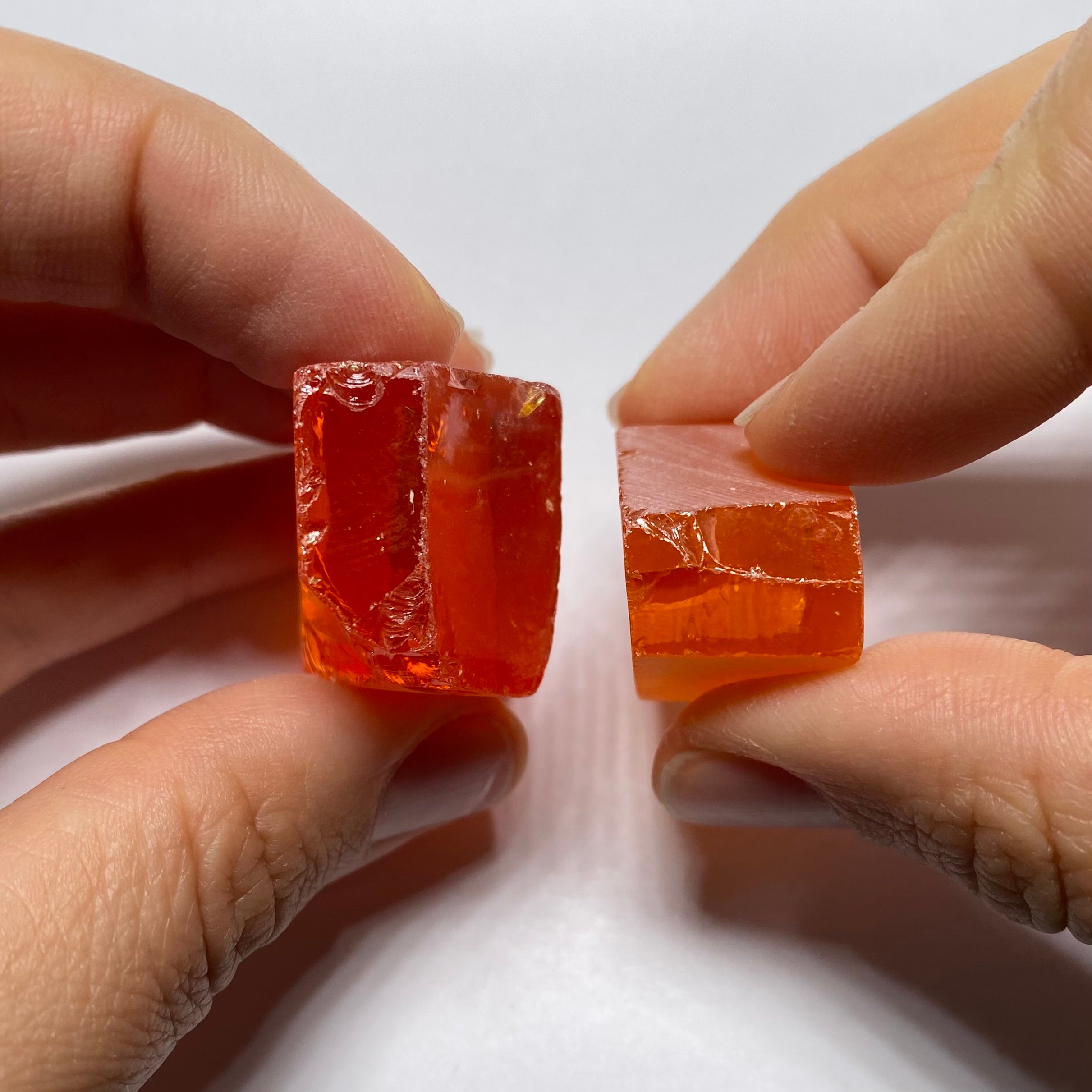 Medium Papaya Cubic Zirconia