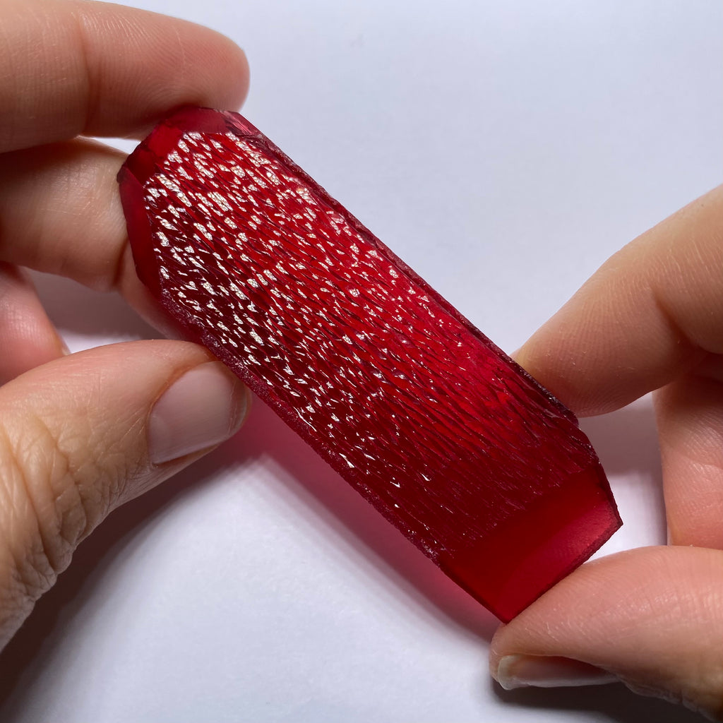 Bixbite (Red Beryl) Synthetic