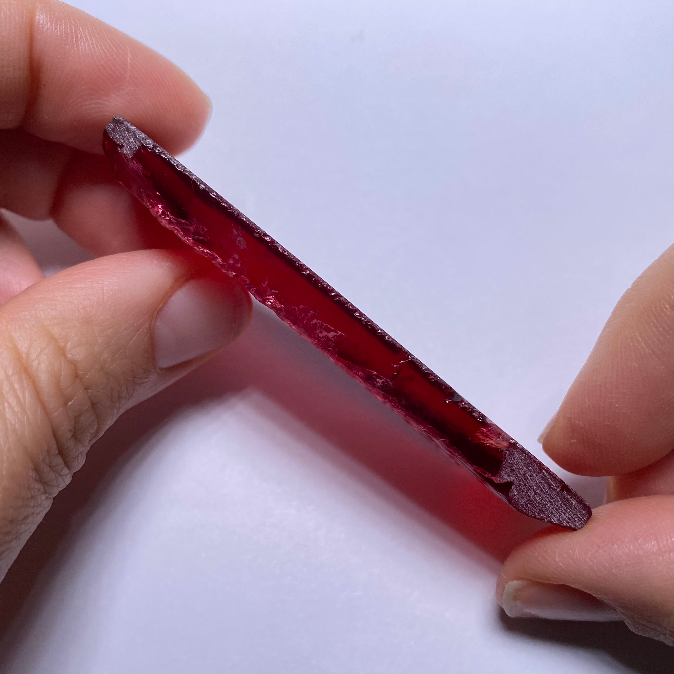 Bixbite (Red Beryl) Synthetic