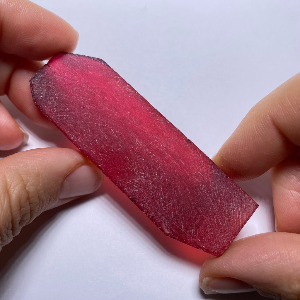 Bixbite (Red Beryl) Synthetic