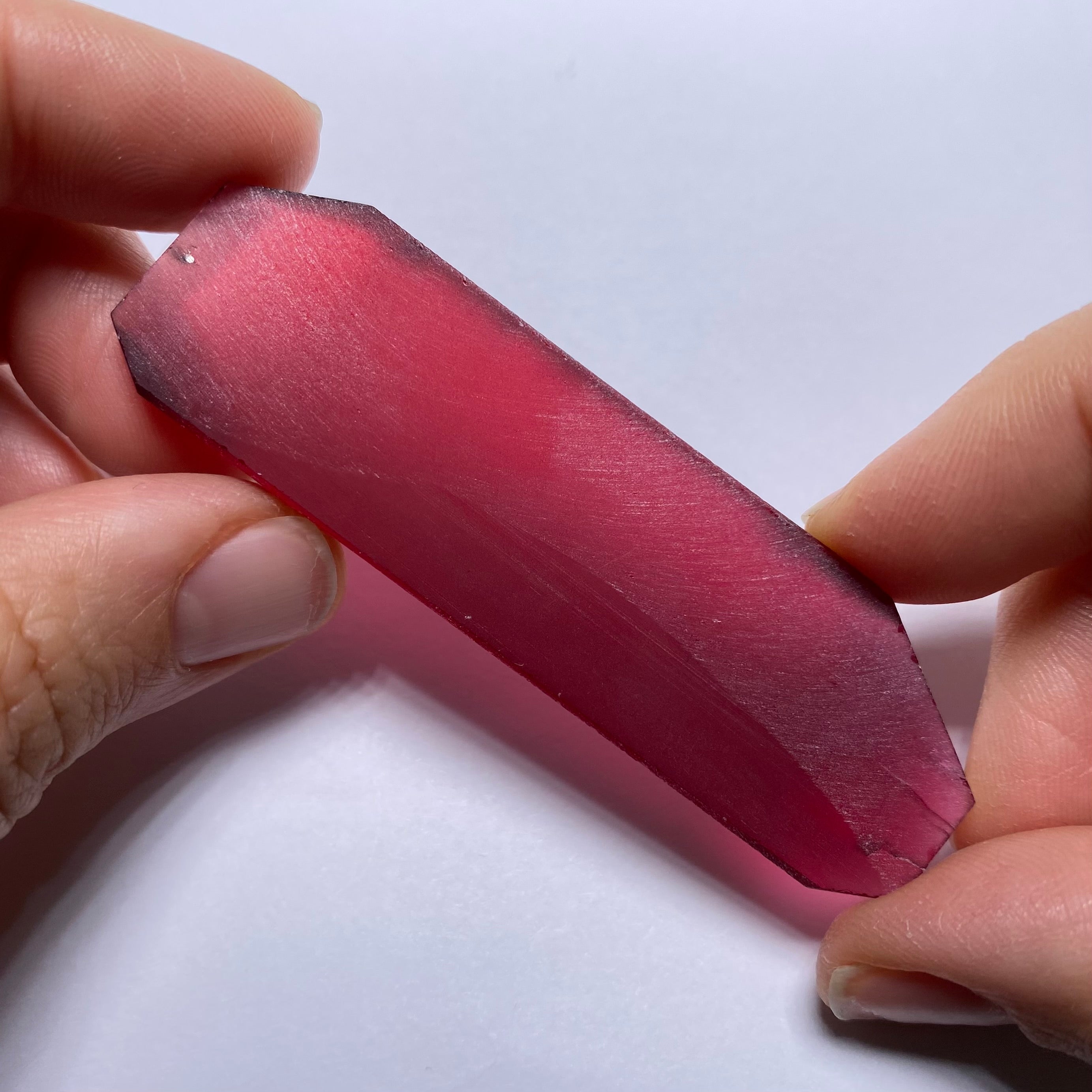 Bixbite (Red Beryl) Synthetic