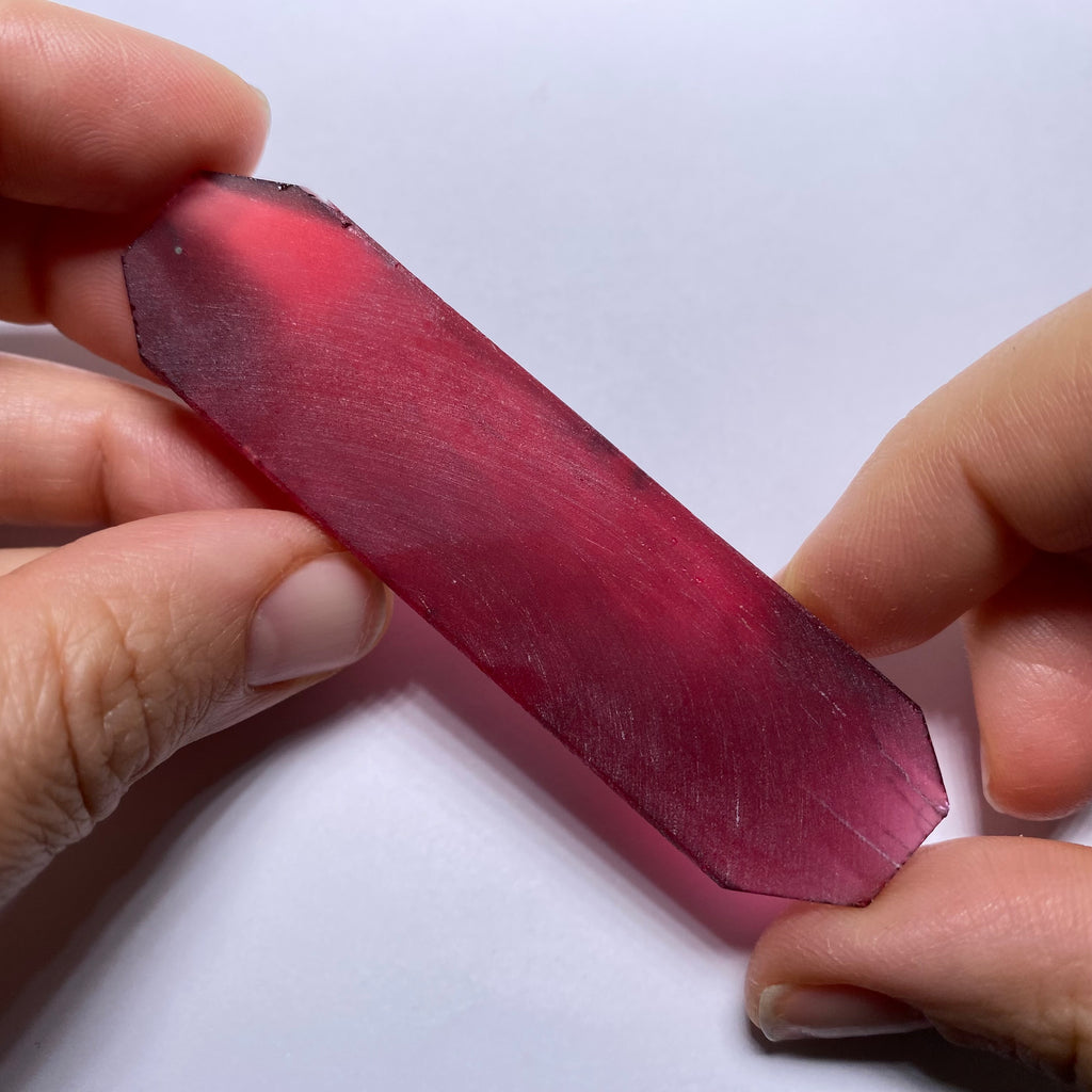 Bixbite (Red Beryl) Synthetic