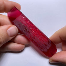Load image into Gallery viewer, Bixbite (Red Beryl) Synthetic
