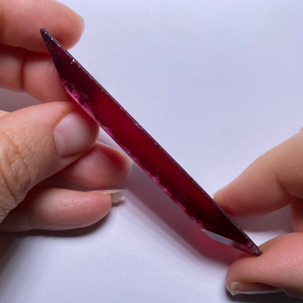 Bixbite (Red Beryl) Synthetic