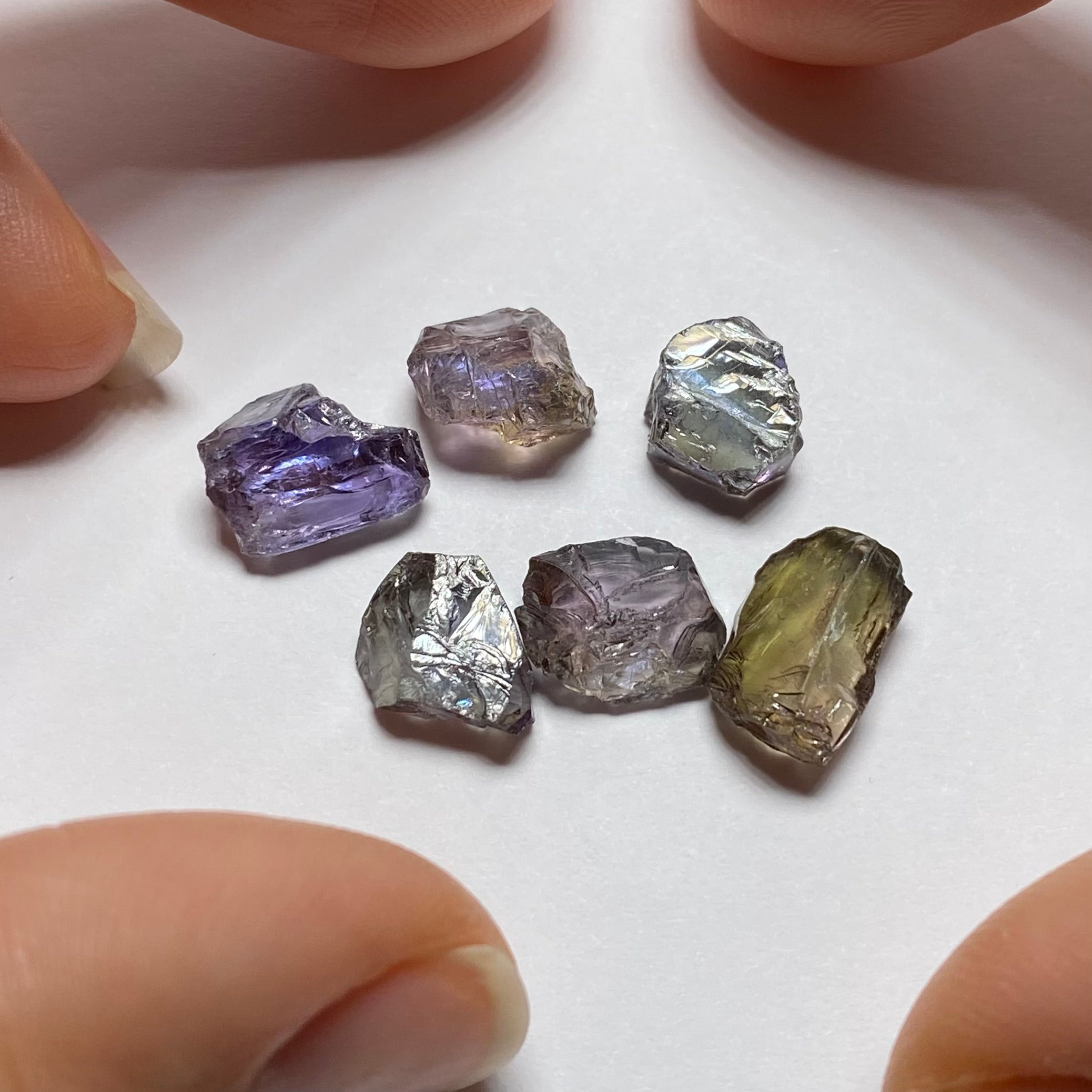 Fancy Color Tanzanite (unheated)