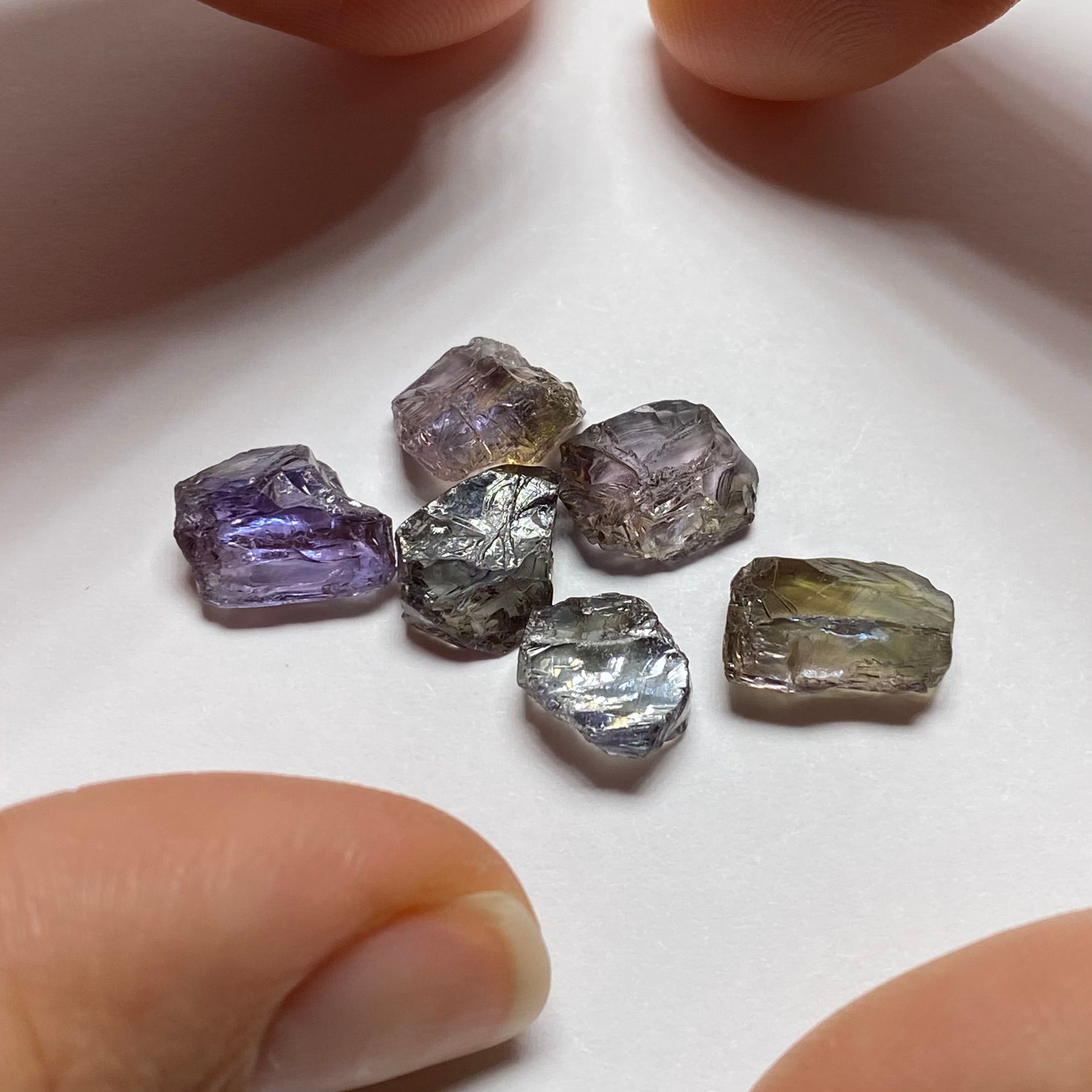 Fancy Color Tanzanite (unheated)