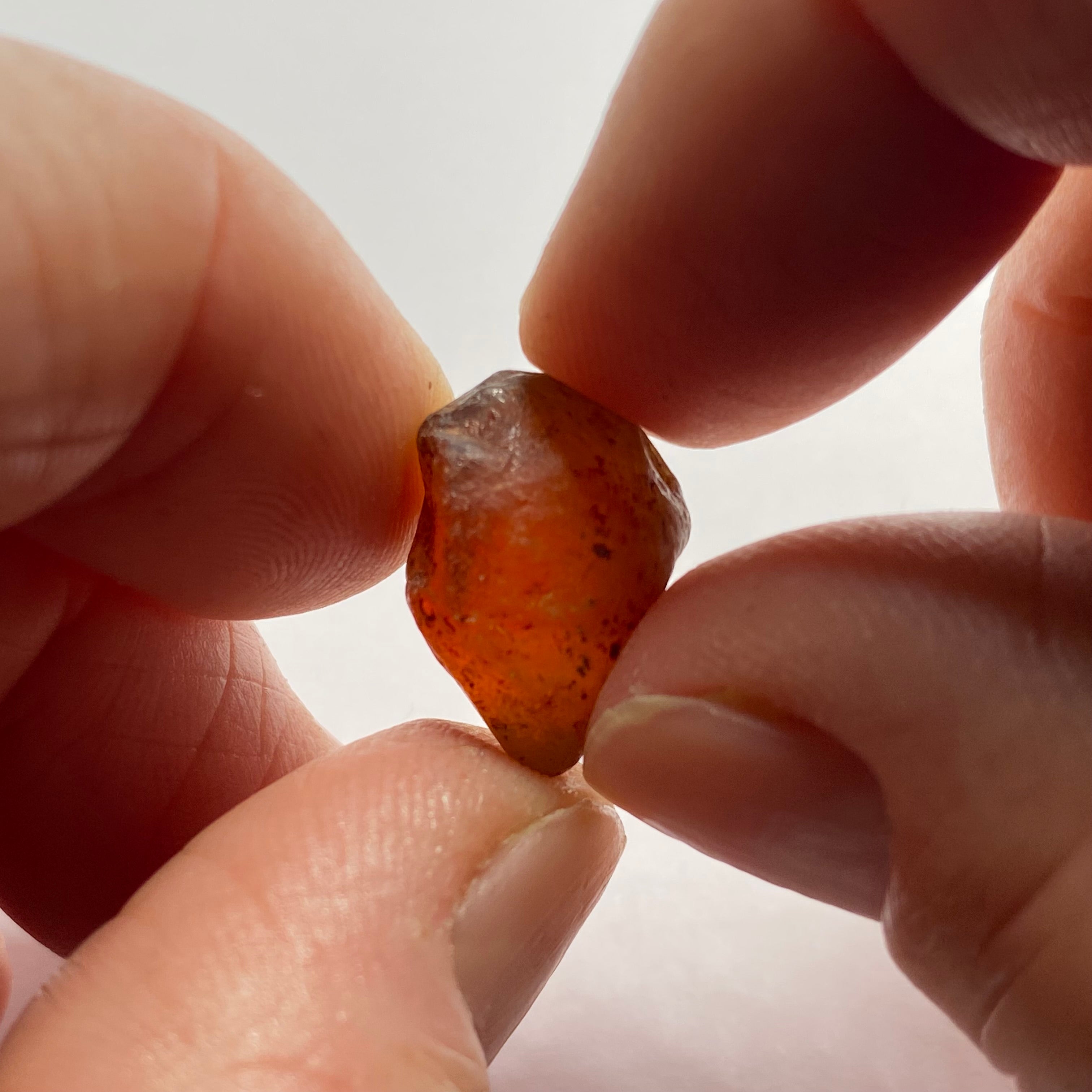 Orange Zircon - Tanzania