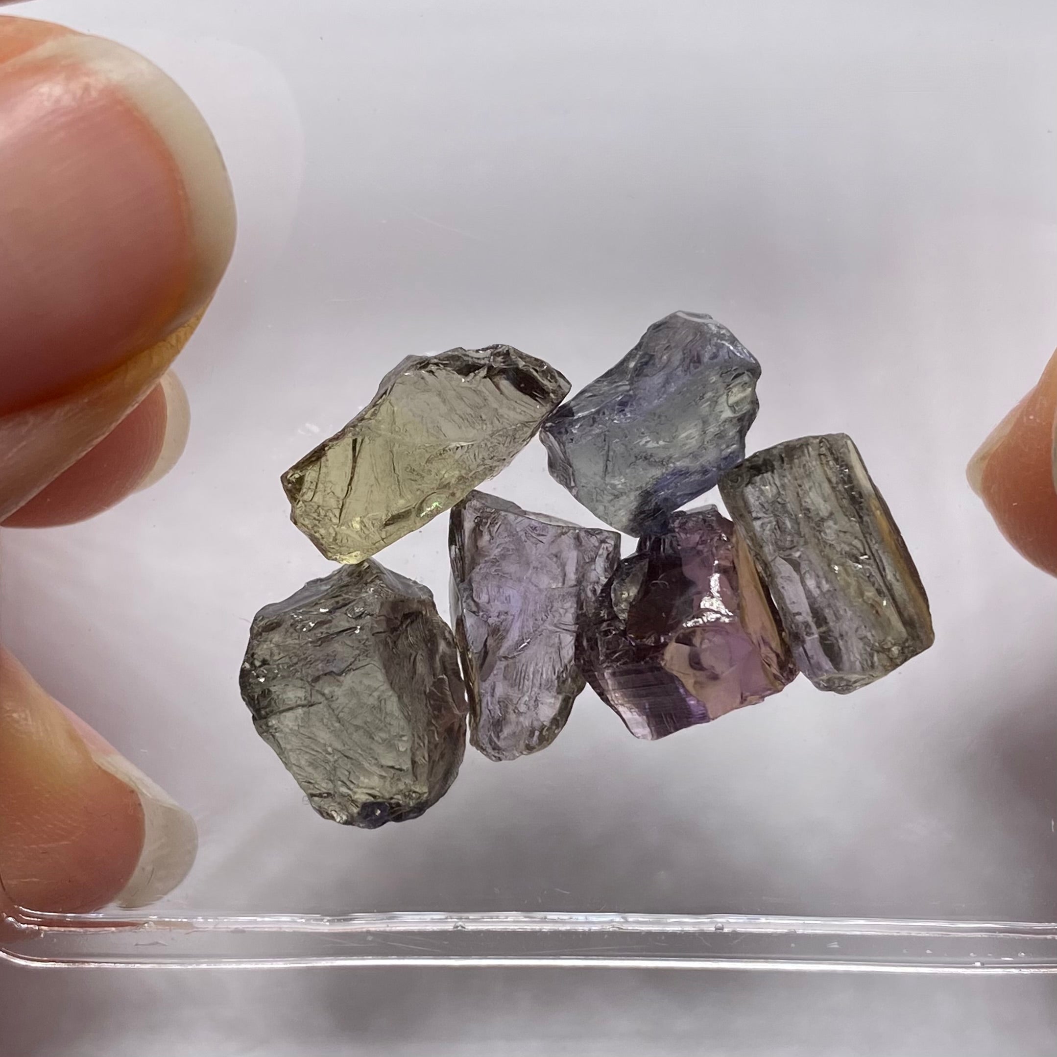 Fancy Color Tanzanite (unheated)