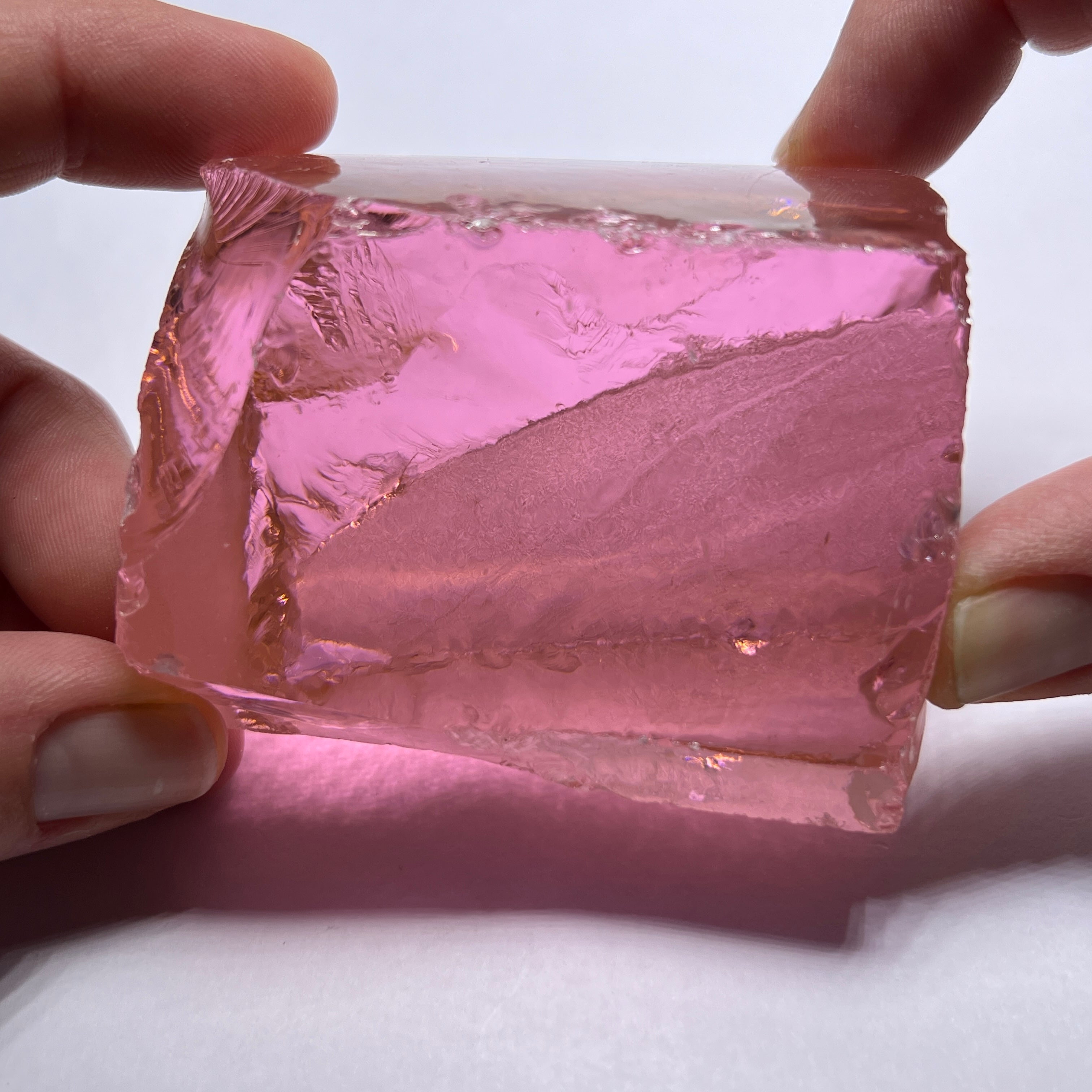 Pink Salmon Cubic Zirconia