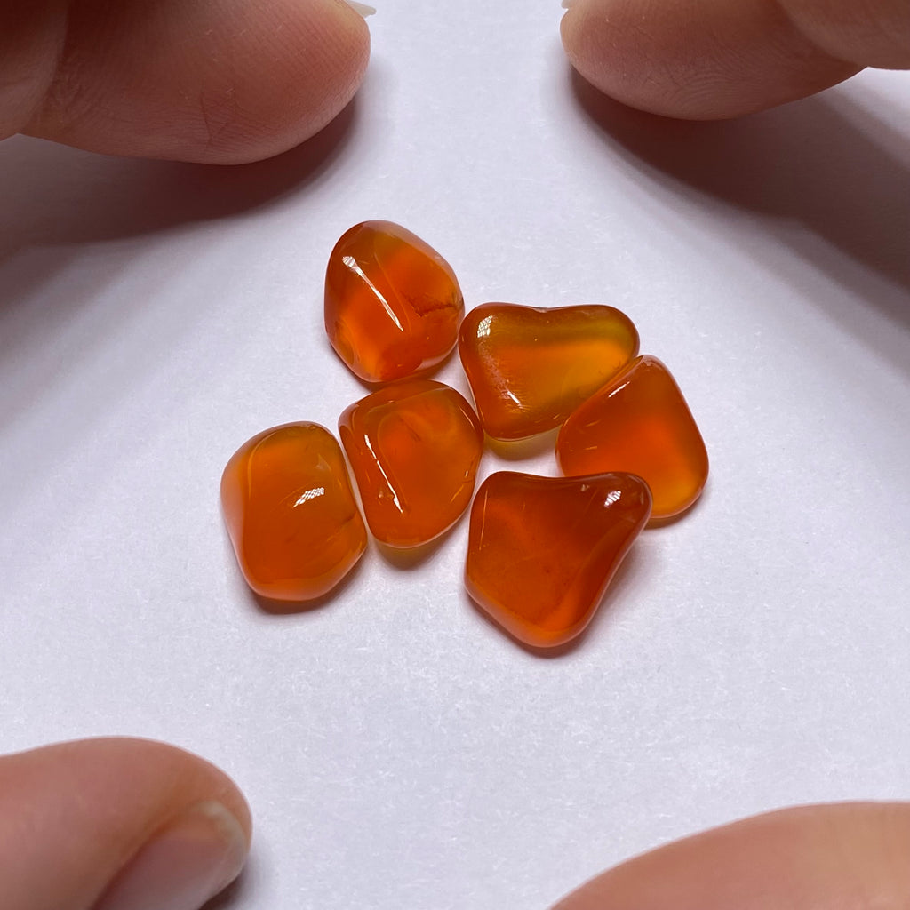 Orange Chalcedony - Namibia