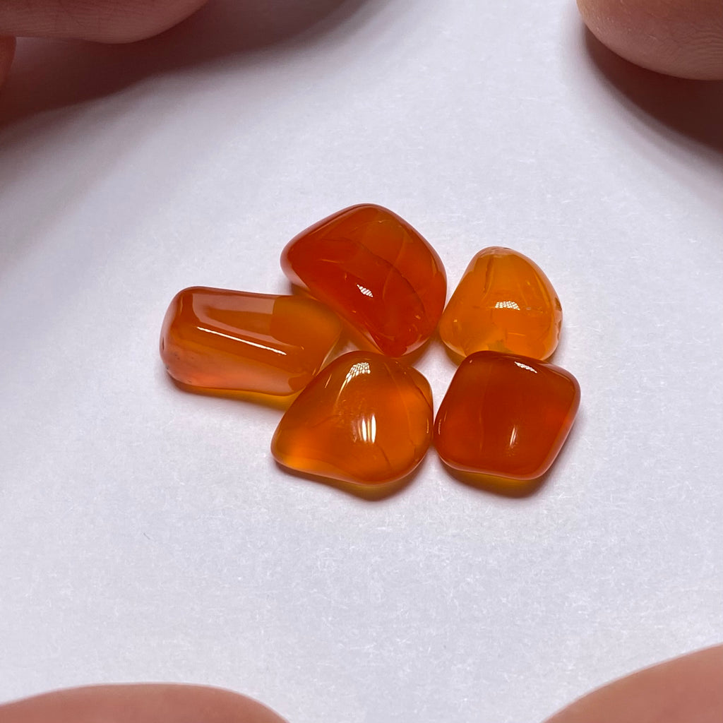 Orange Chalcedony - Namibia