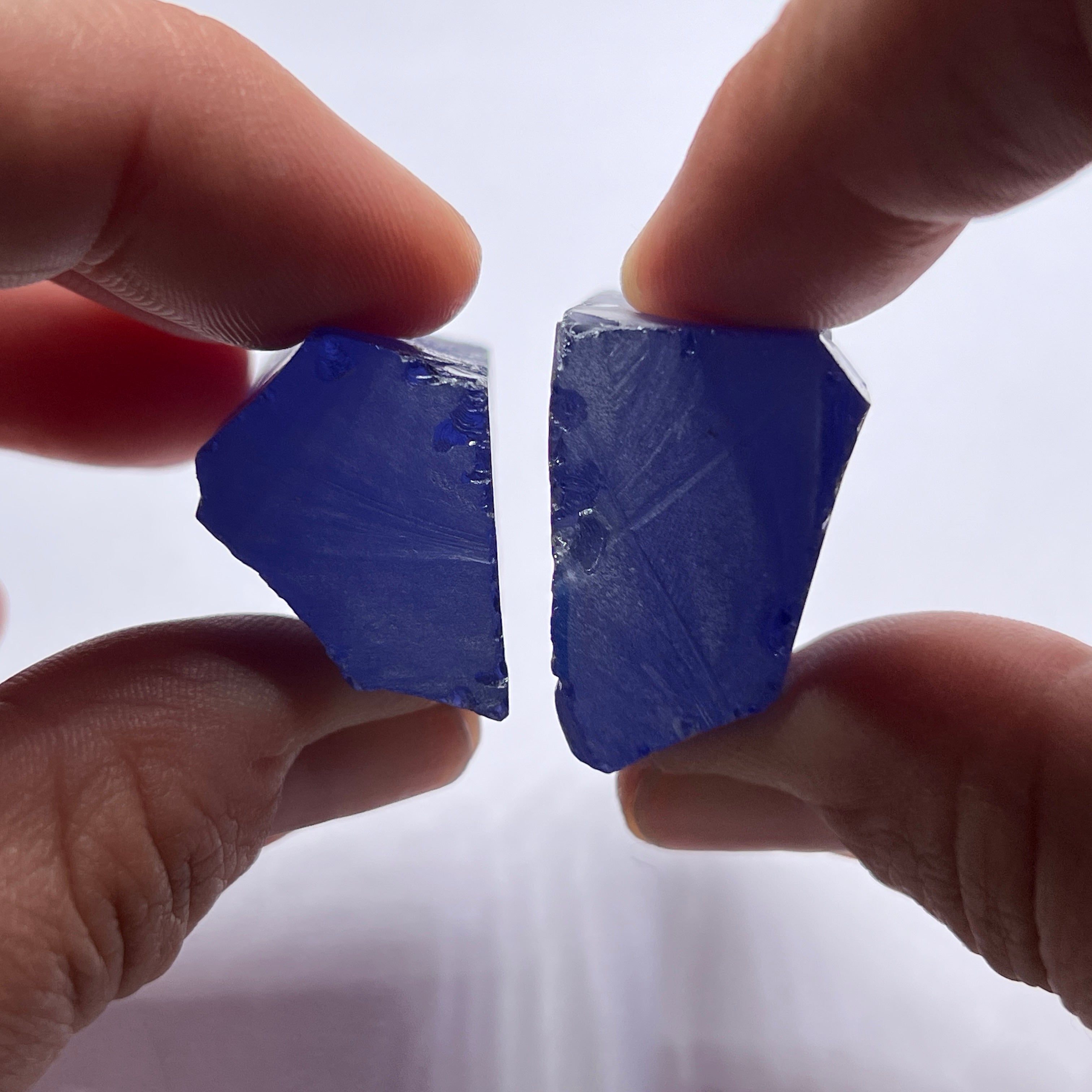 Light Tanzanite Cubic Zirconia