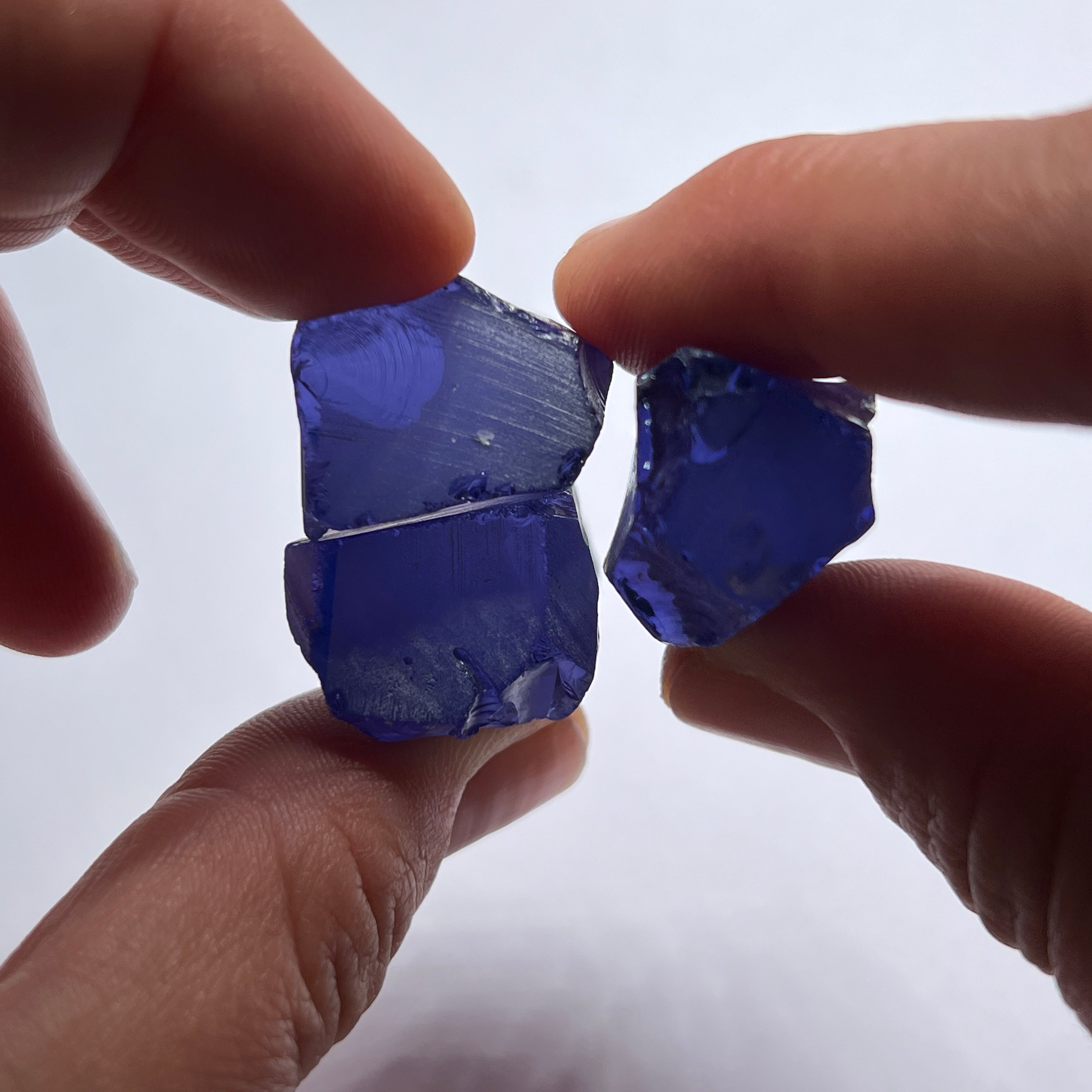 Light Tanzanite Cubic Zirconia