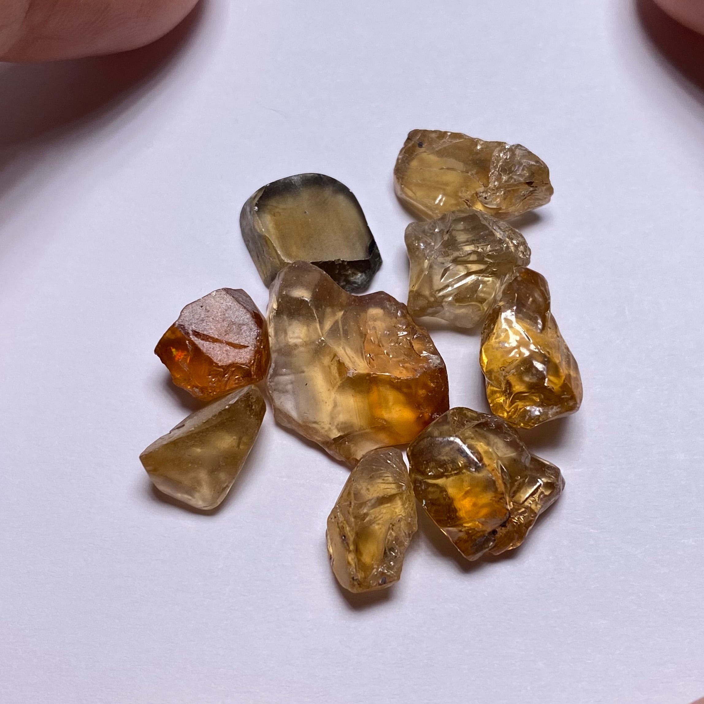 Orange Zircon - Cambodia