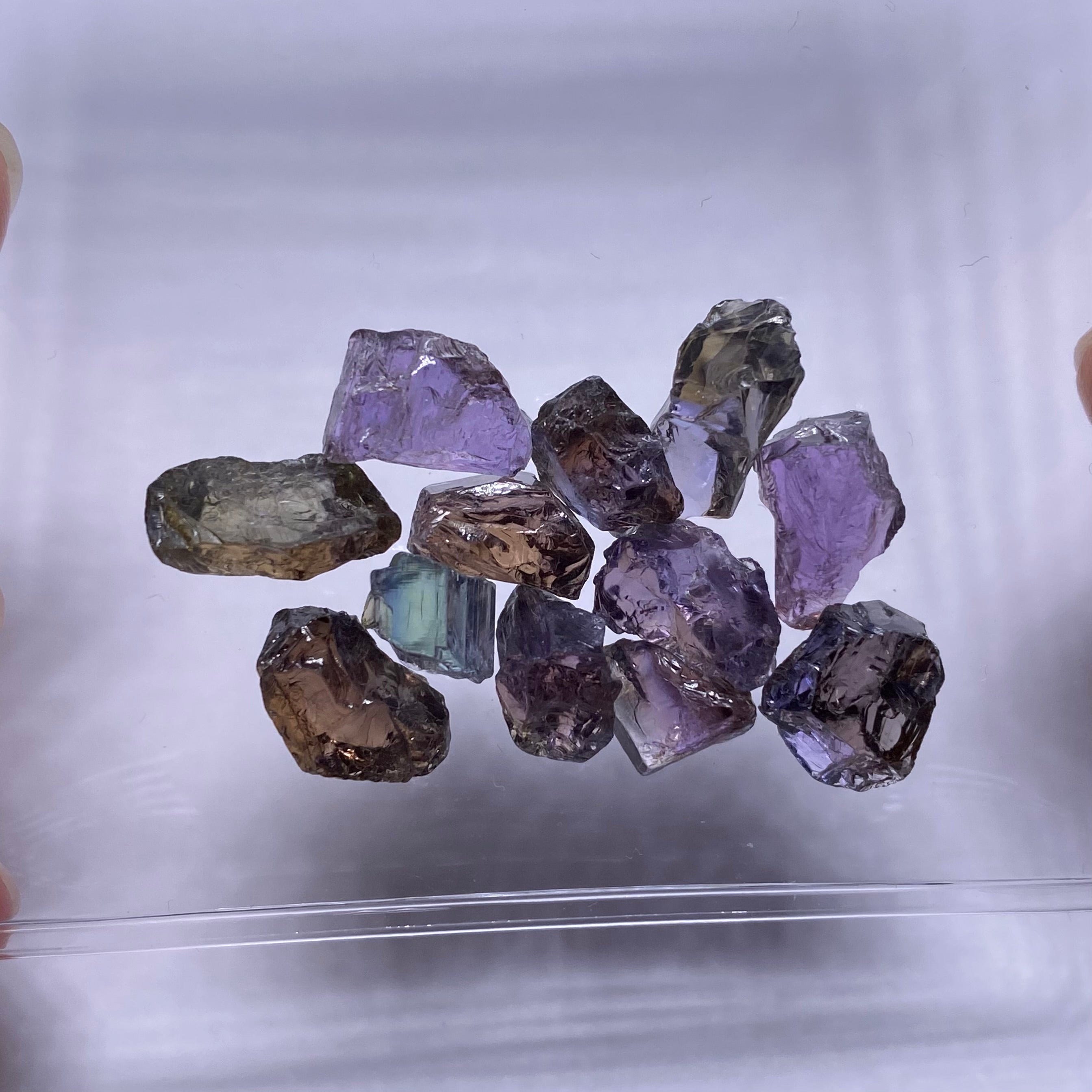 Fancy Color Tanzanite (unheated)