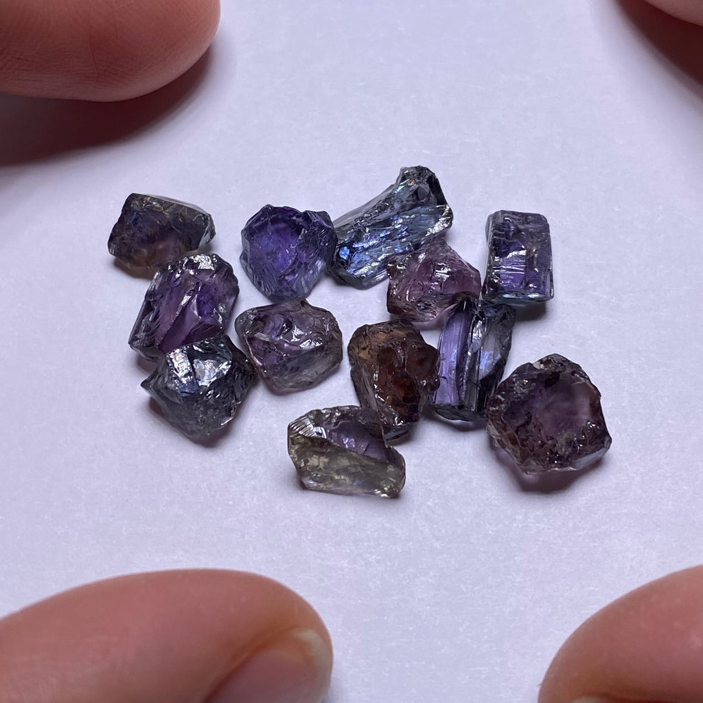 Fancy Color Tanzanite (unheated)