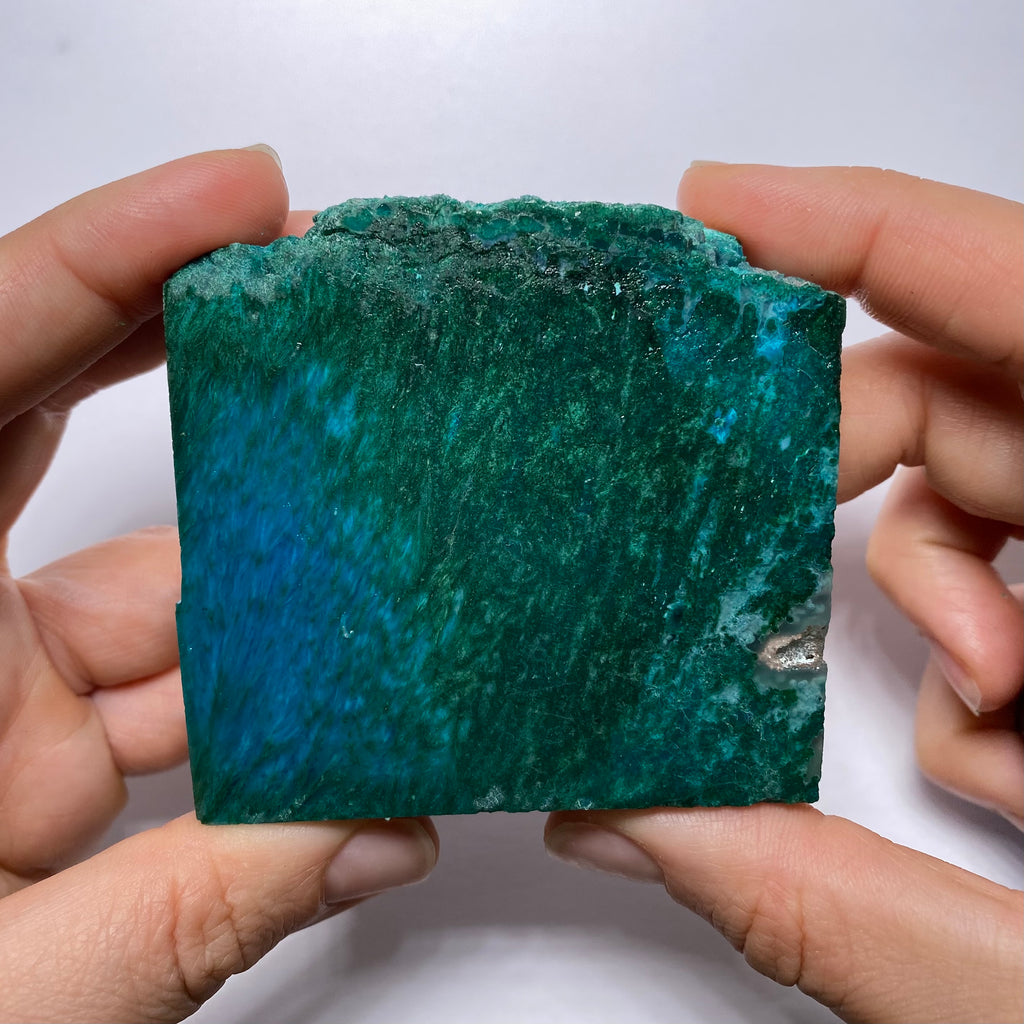 Gem Silica with Sagenite - Ray Mine, Arizona, USA