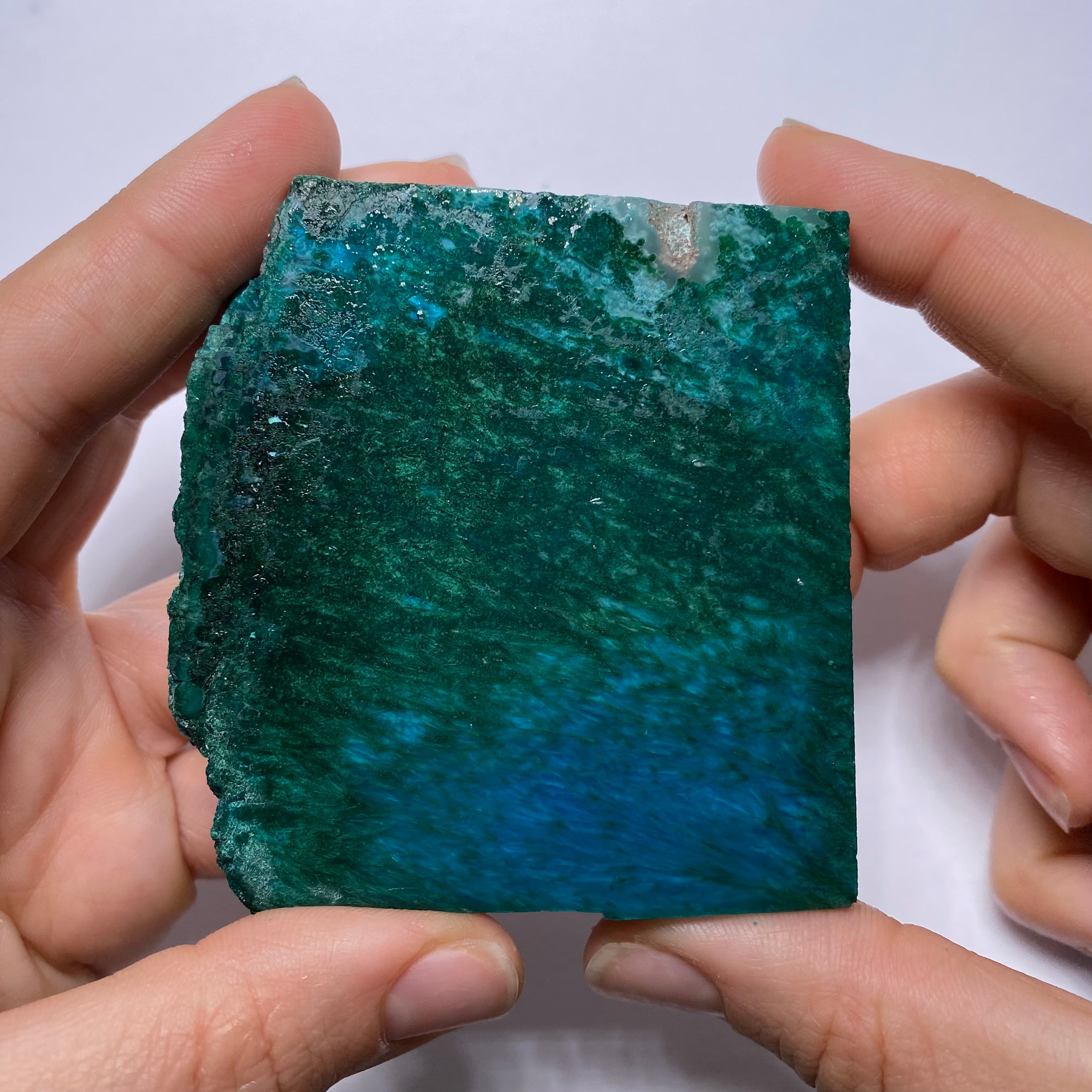 Gem Silica with Sagenite - Ray Mine, Arizona, USA