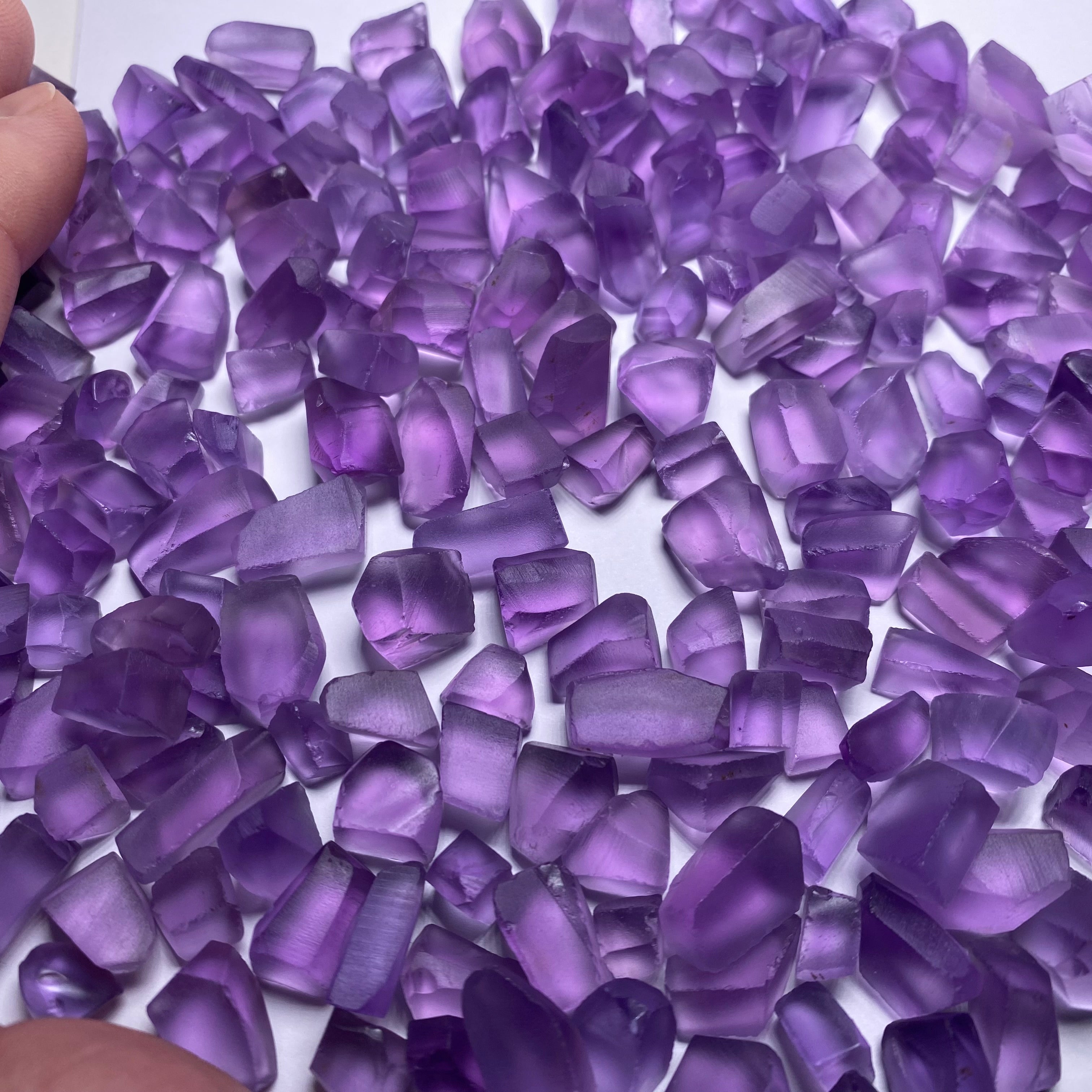 Rose de France Amethyst – 0.5–2 grams – Bolivia – Bulk