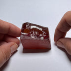 #4A Orange/Red CZ - Color Shift