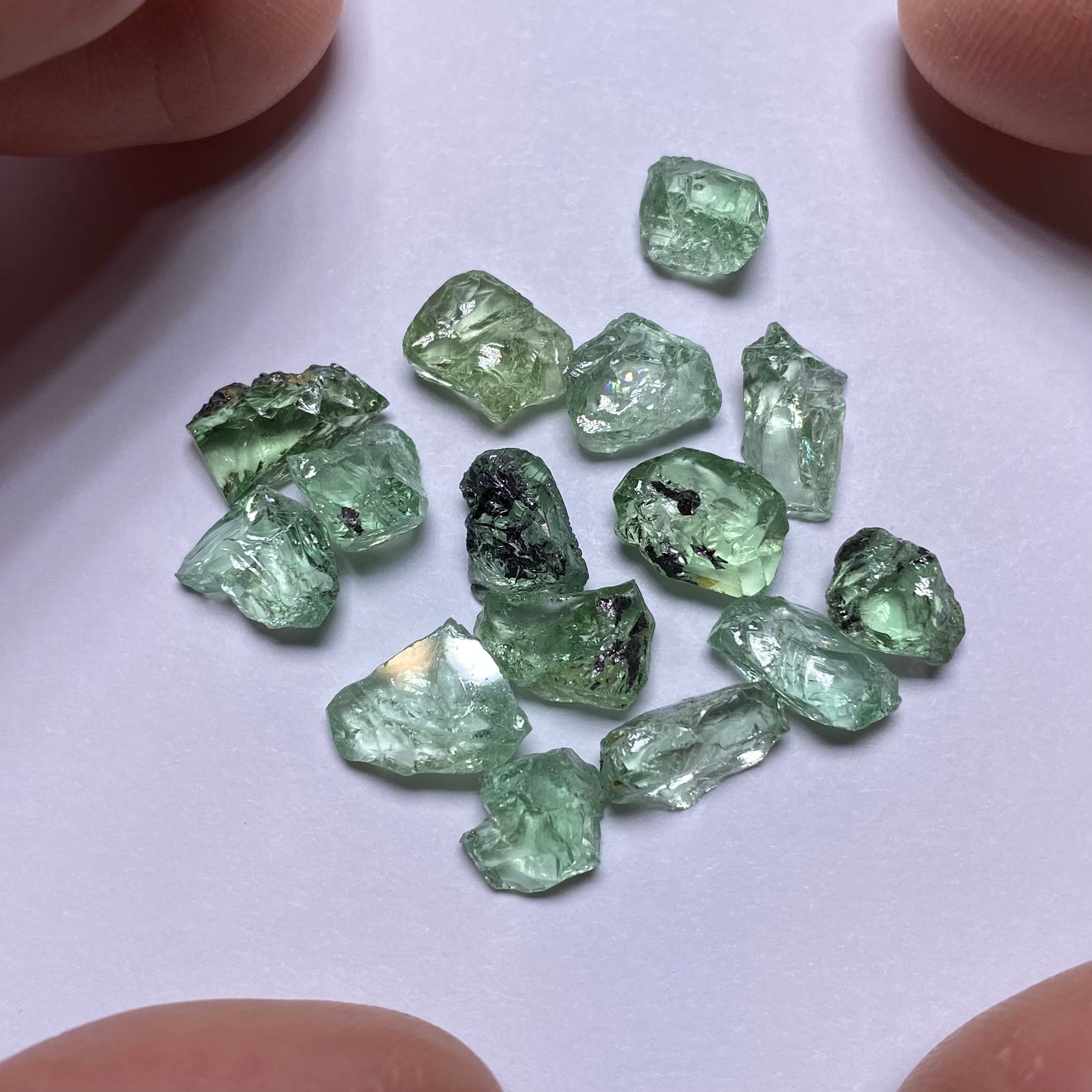Merelani Mint Garnets - Tanzania