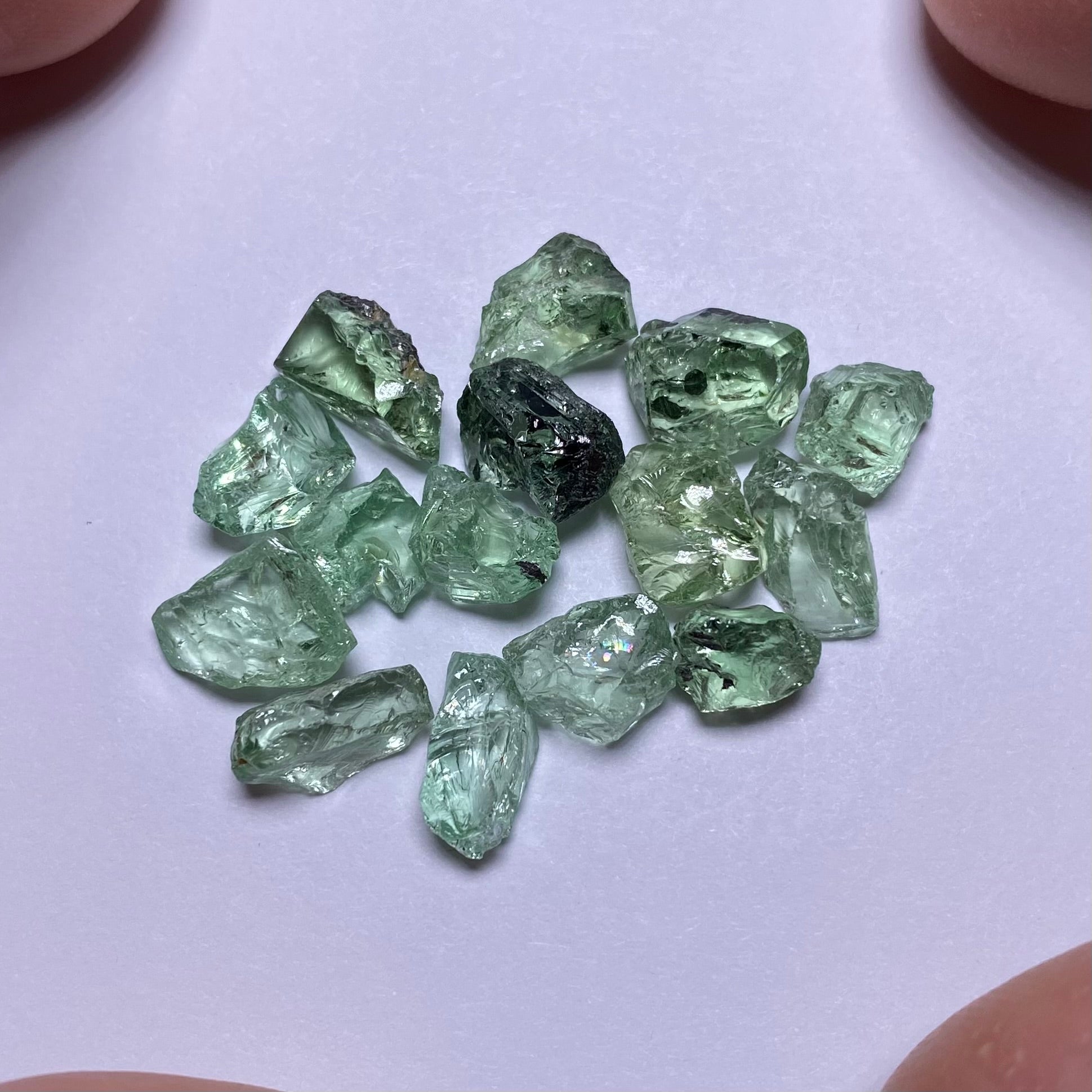 Merelani Mint Garnets - Tanzania