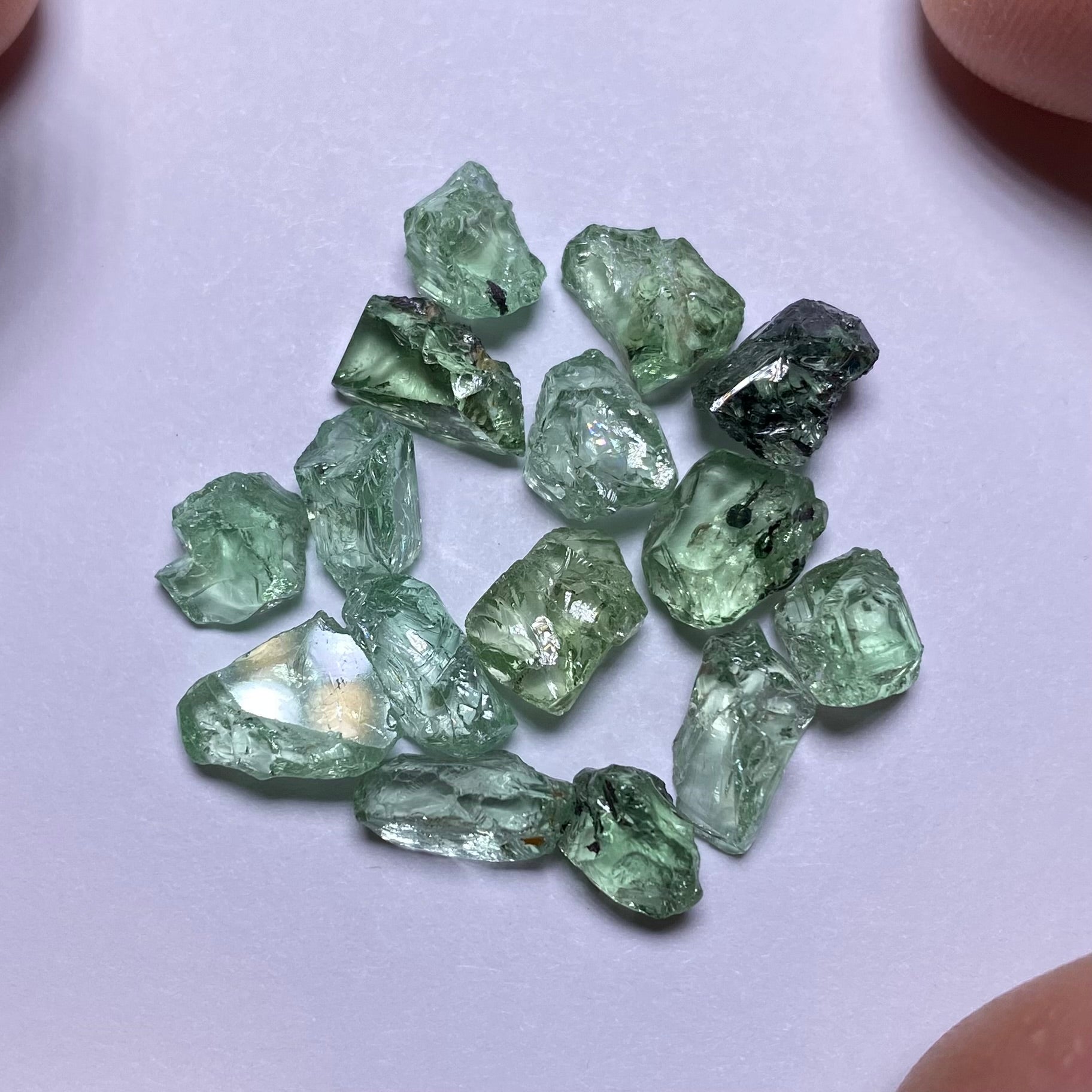 Merelani Mint Garnets - Tanzania