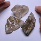 Golden Rutile in Quartz - Brazil