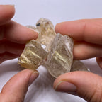 Golden Rutile in Quartz - Brazil