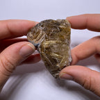 Golden Rutile in Quartz - Brazil