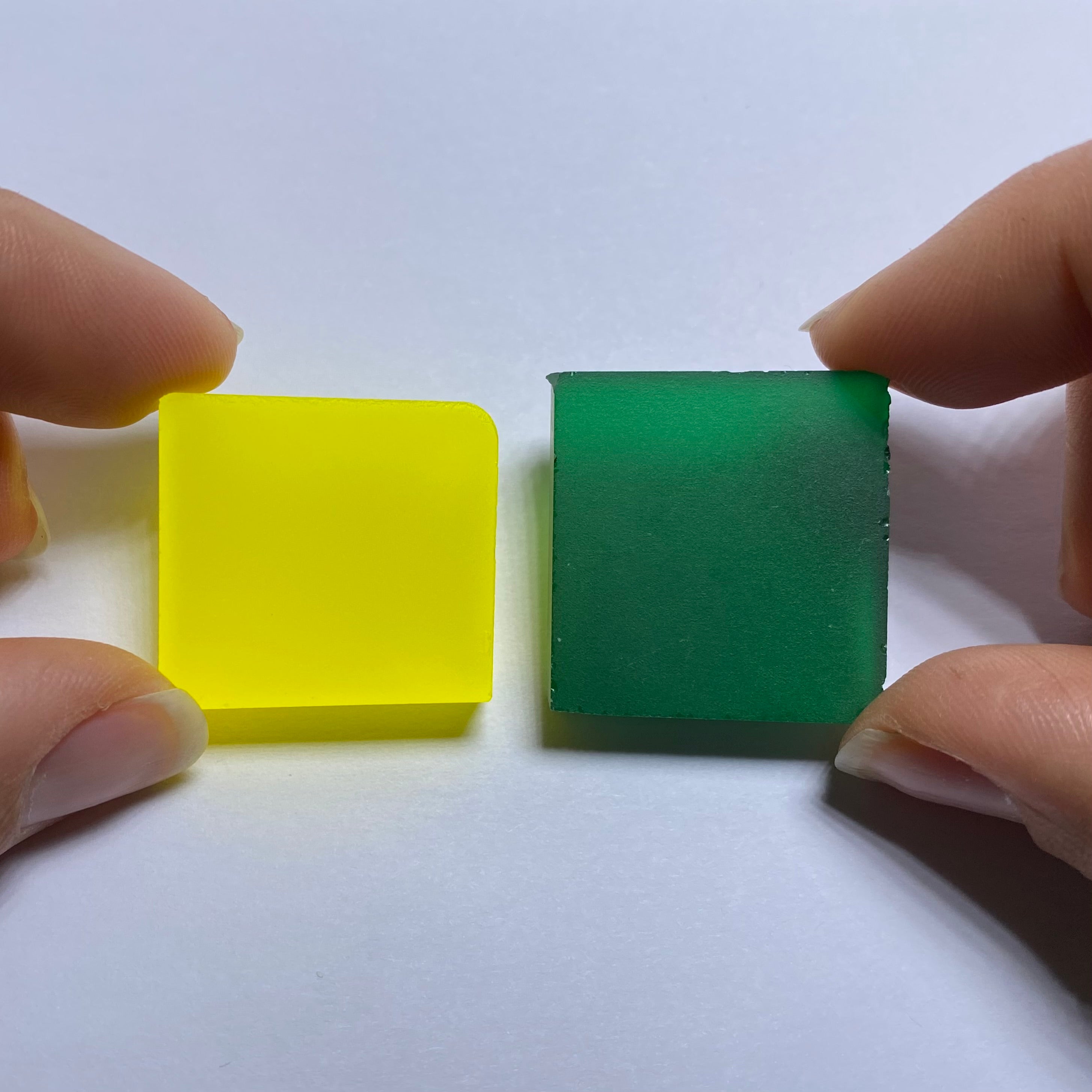 Neon Yellow & Emerald Green YAG