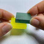 Neon Yellow & Emerald Green YAG