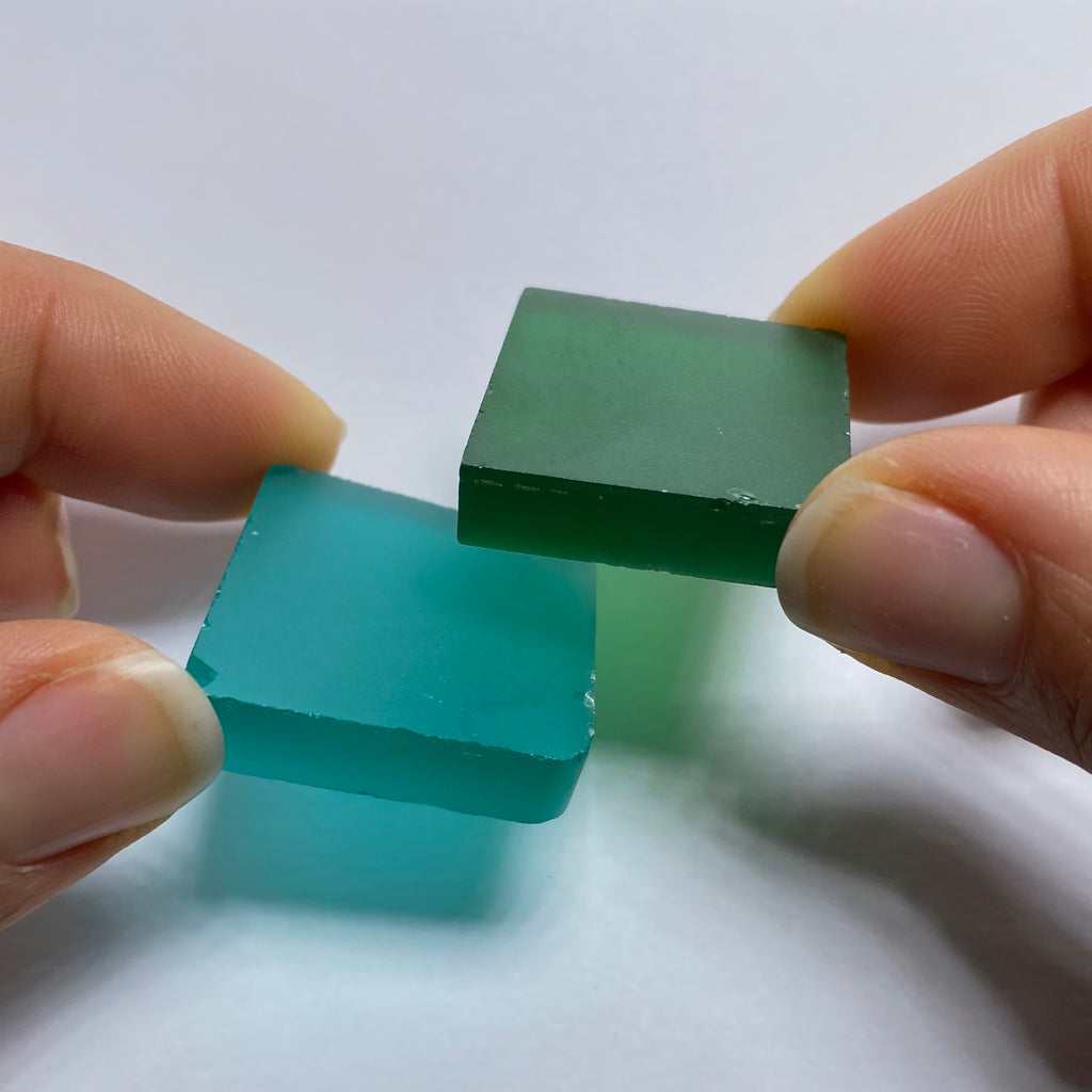 Paraiba & Emerald Green YAG