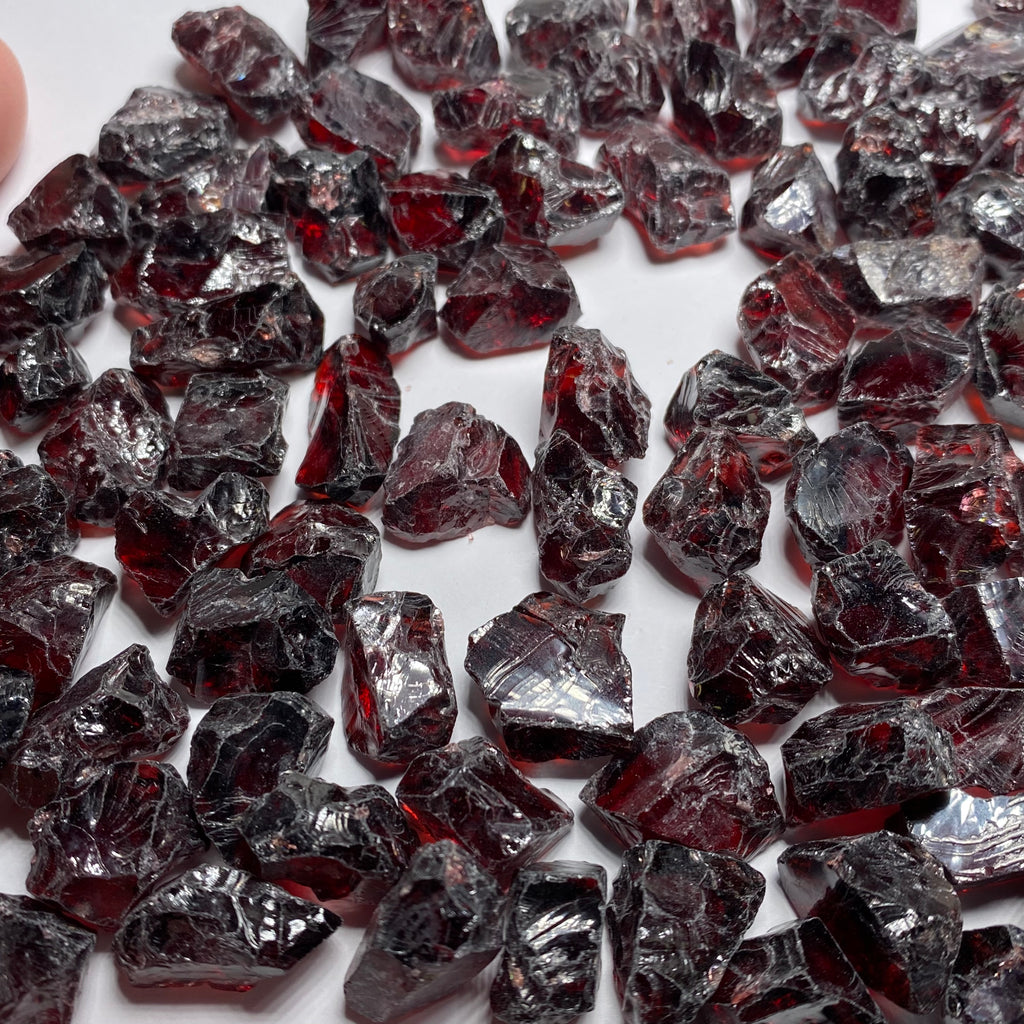 Chrome Pyrope - Bigger Sizes 2-4 grams  - Mozambique (Bulk)
