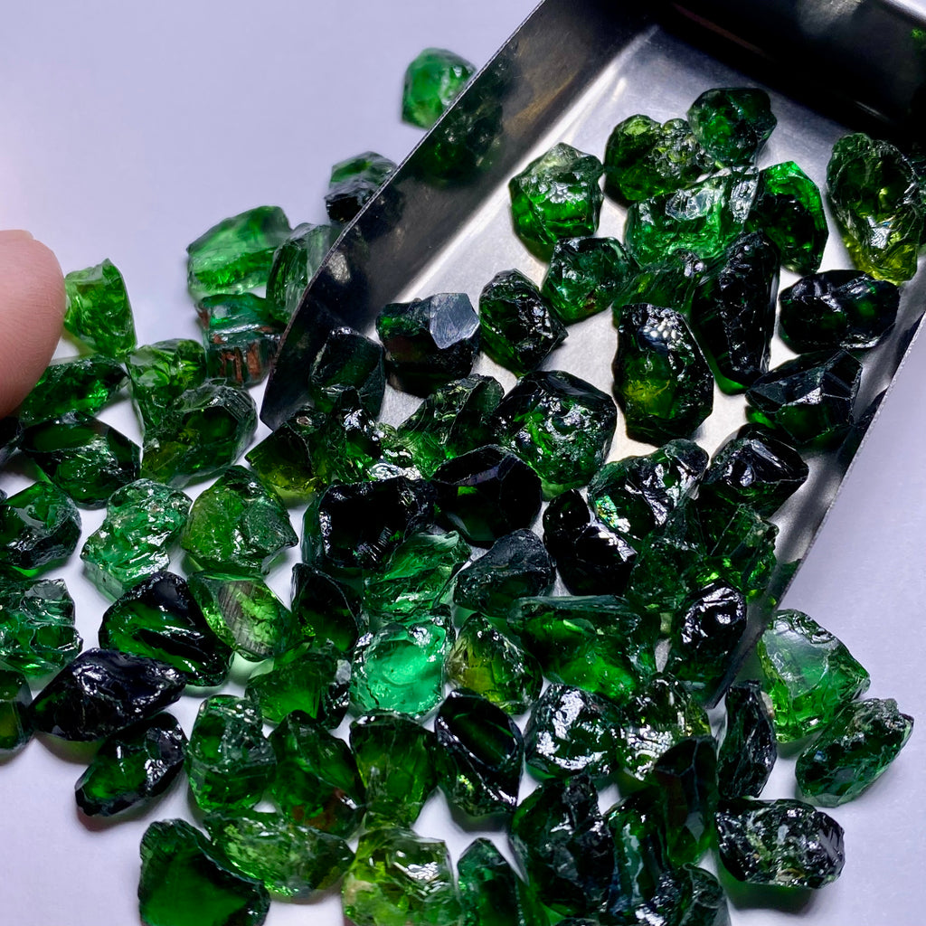 Chrome Tourmaline Bigger Sizes 2.5 - 4+ carats  - Tanzania (Bulk)