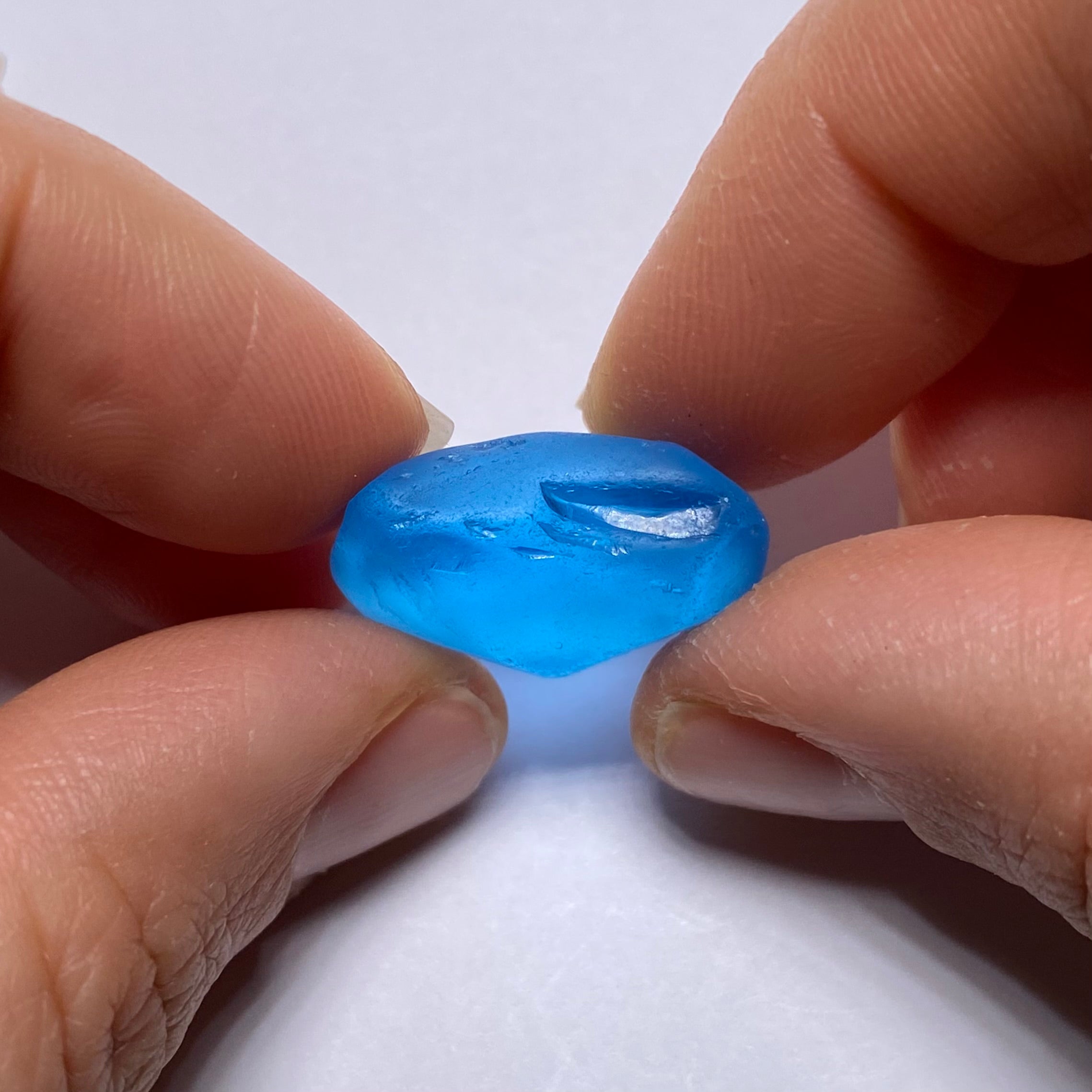 Electric Blue Topaz - Brazil