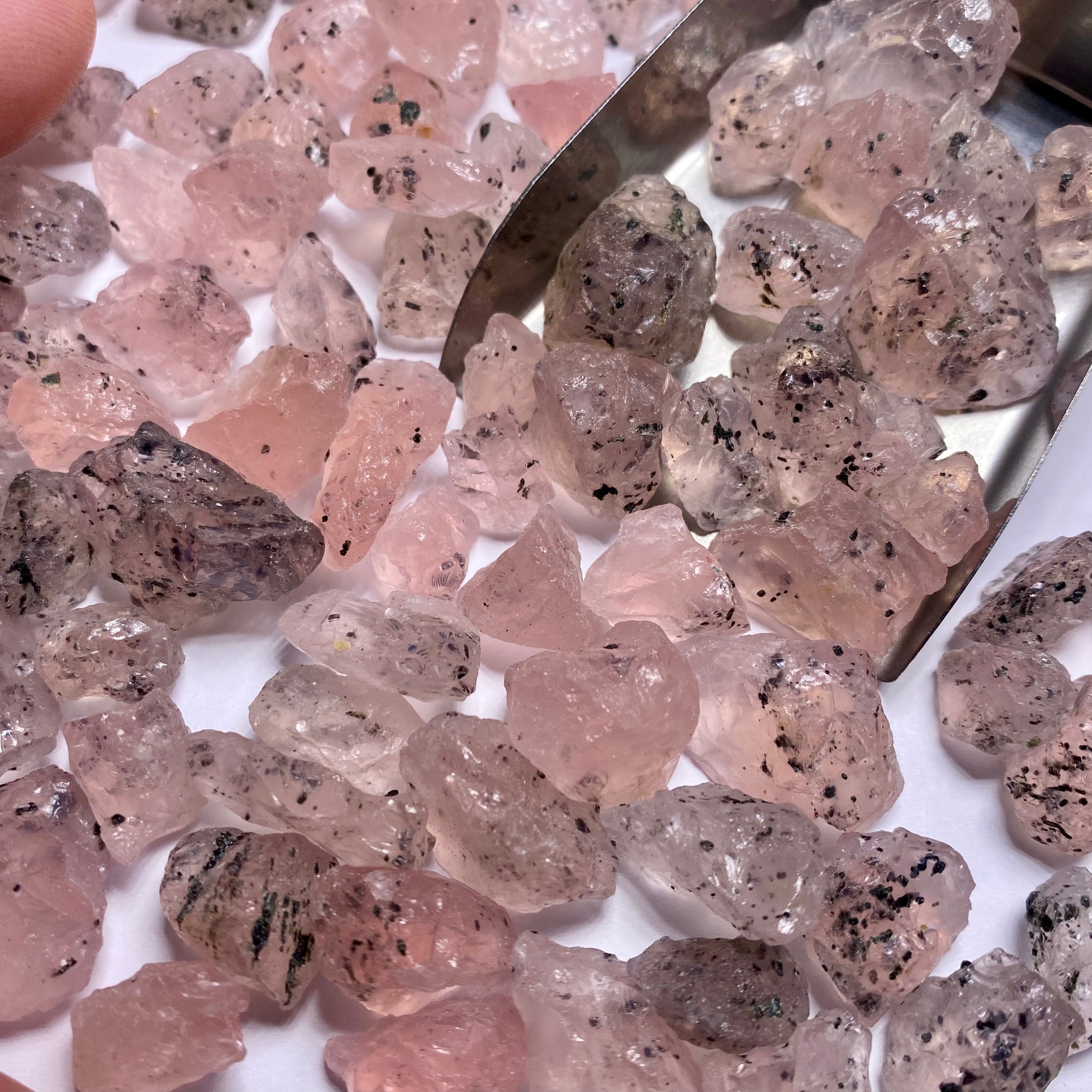 Pink Dragon Fruit Quartz (Cabbing) - BULK