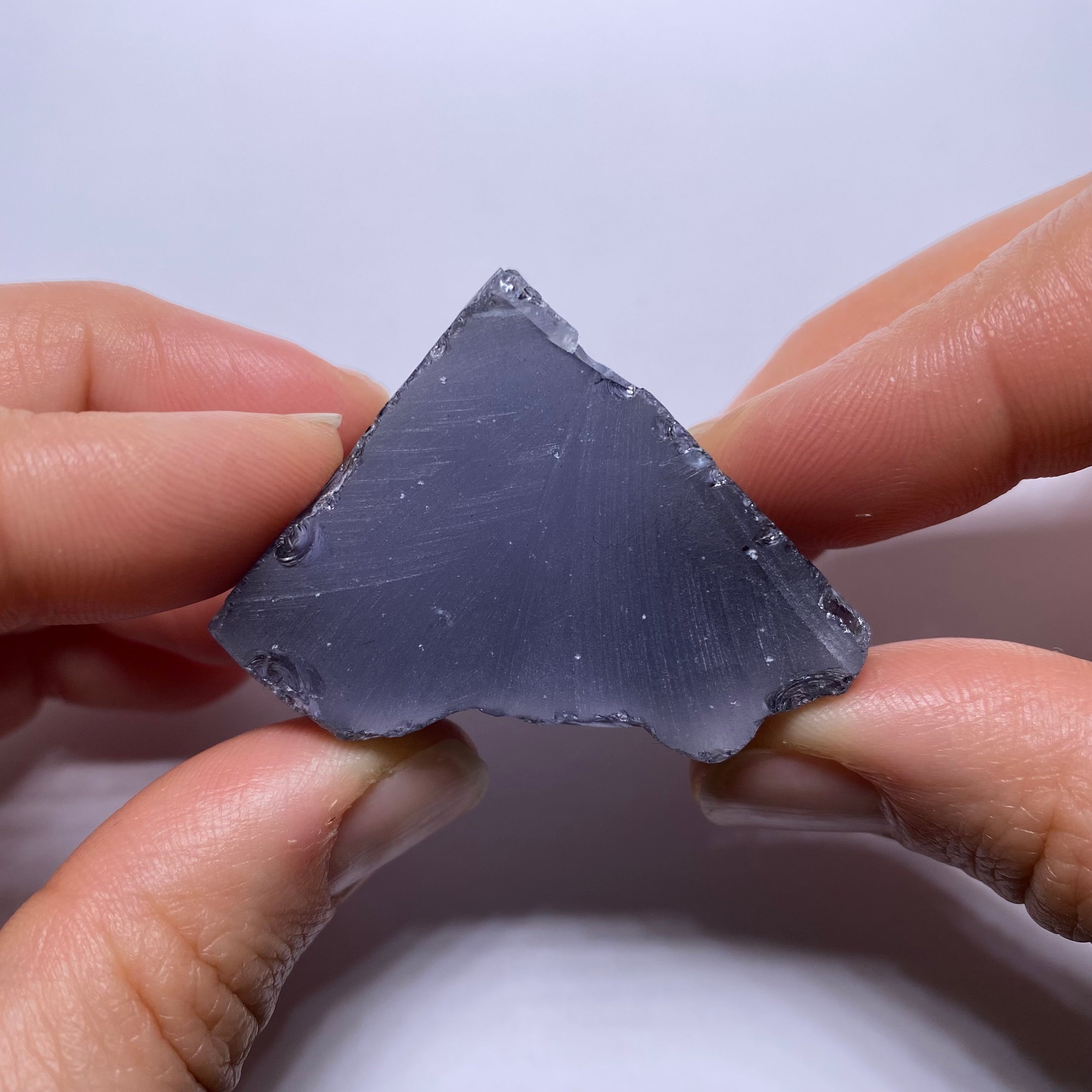 Ocean Grey Cubic Zirconia - Color Shift