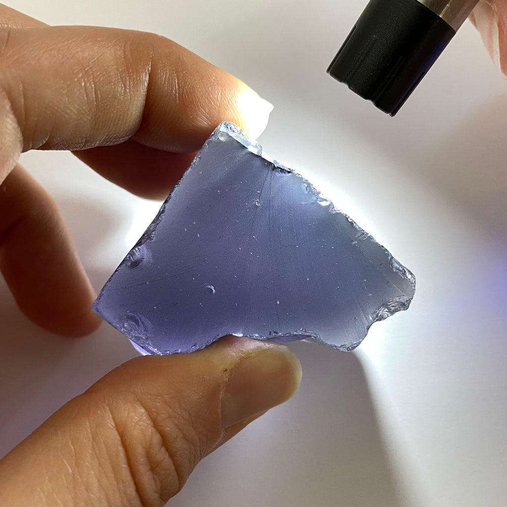 Ocean Grey Cubic Zirconia - Color Shift