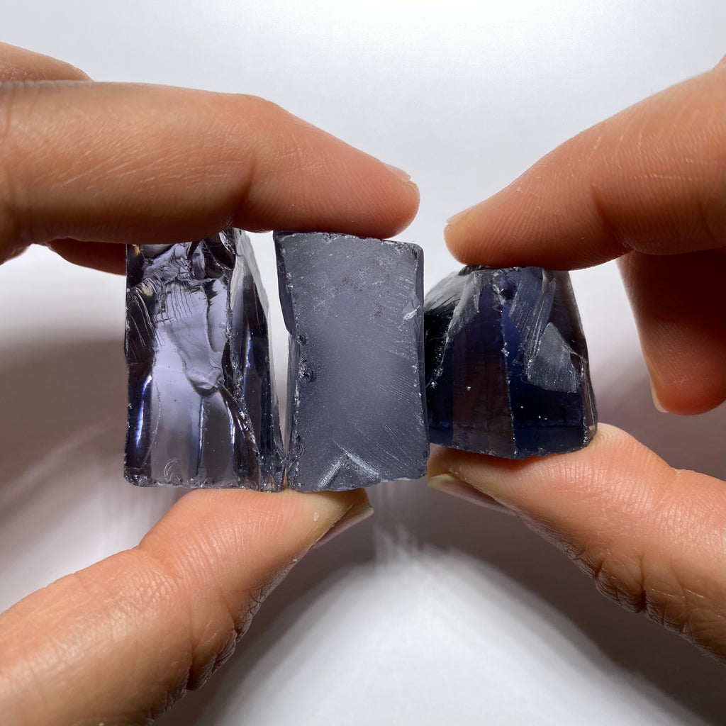 Ocean Grey Cubic Zirconia - Color Shift