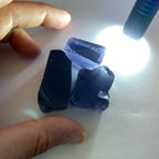 Ocean Grey Cubic Zirconia - Color Shift