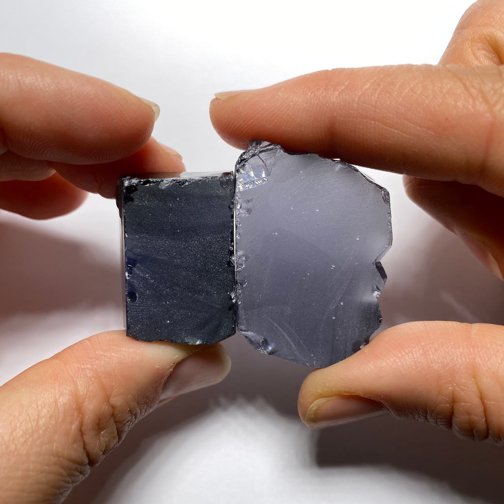 Ocean Grey Cubic Zirconia - Color Shift