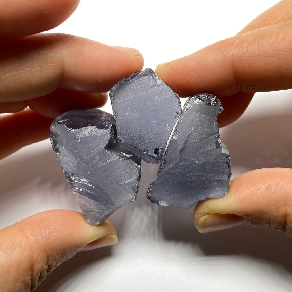 Ocean Grey Cubic Zirconia - Color Shift