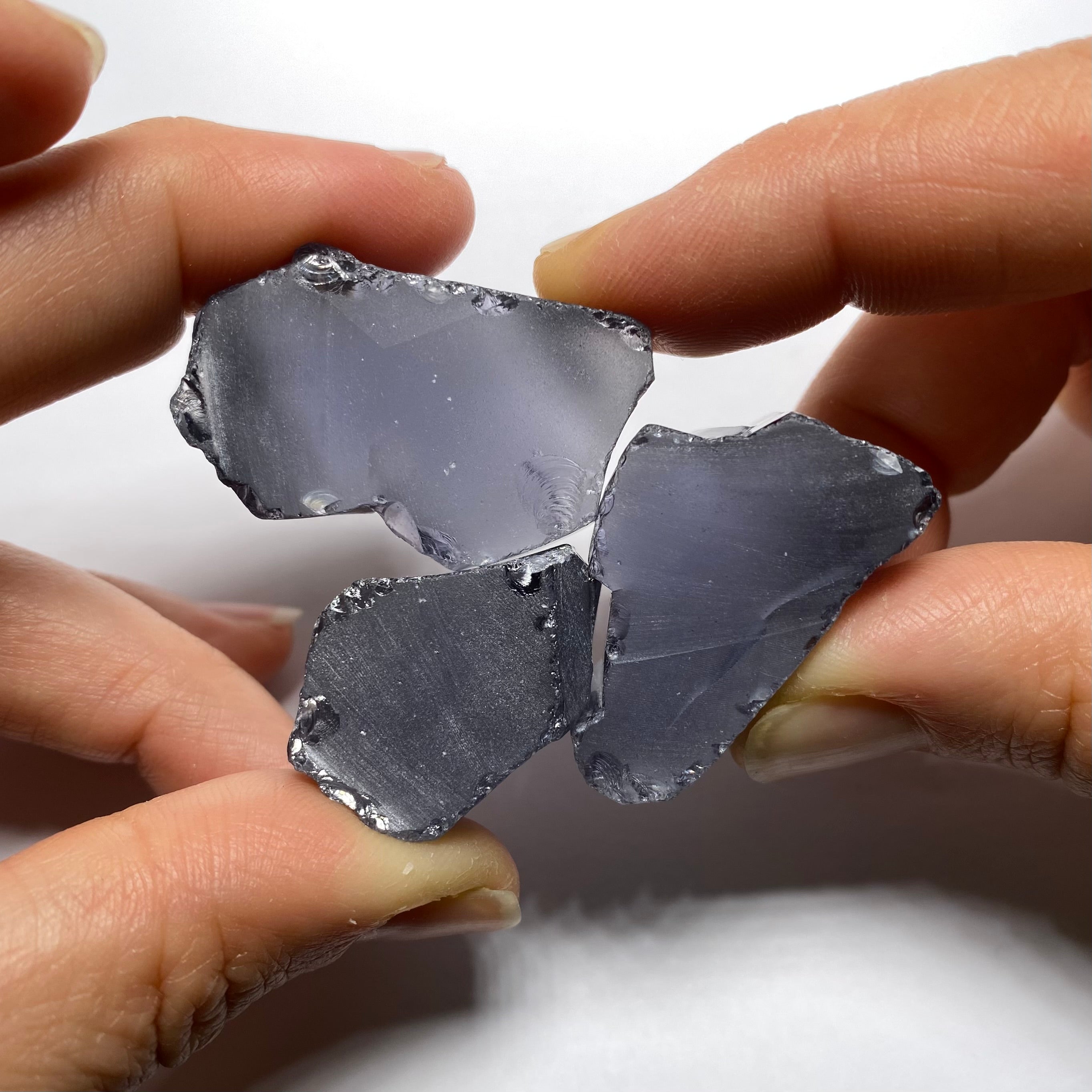Ocean Grey Cubic Zirconia - Color Shift