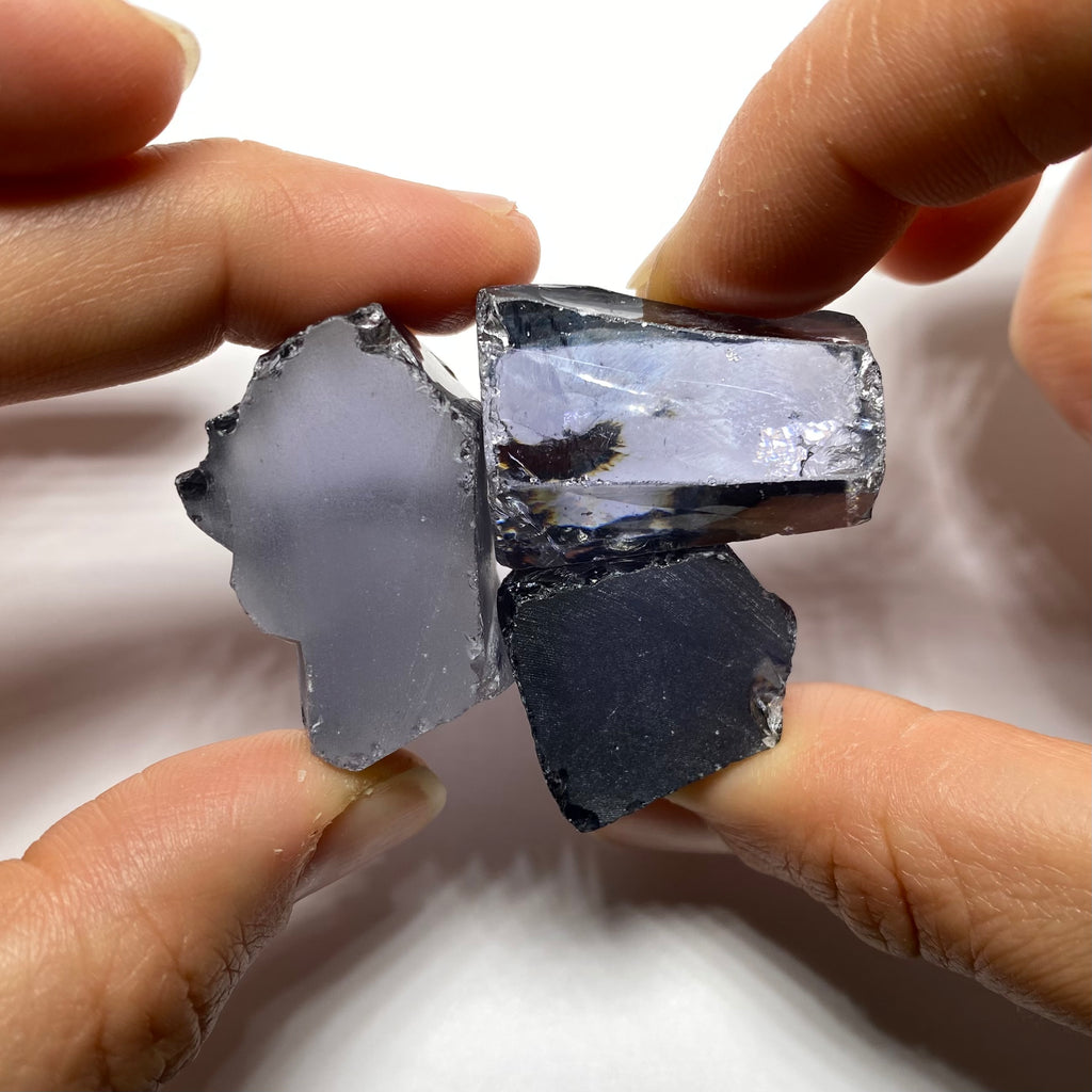Ocean Grey Cubic Zirconia - Color Shift