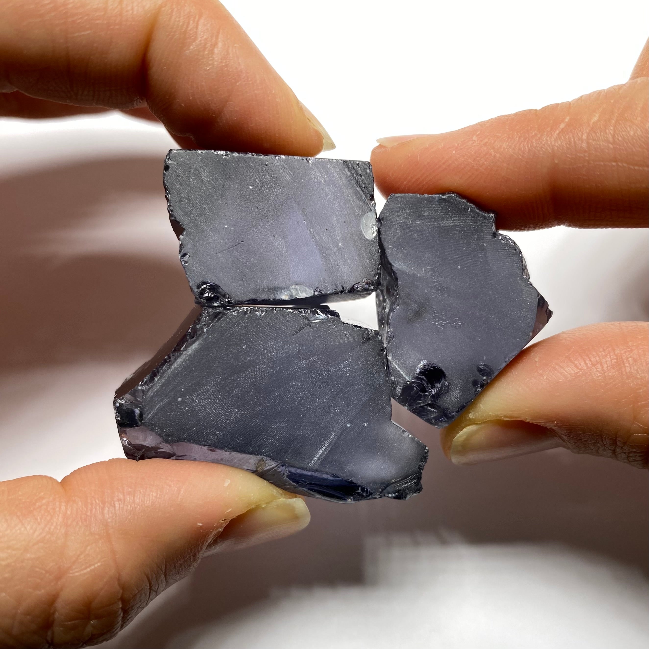 Ocean Grey Cubic Zirconia - Color Shift
