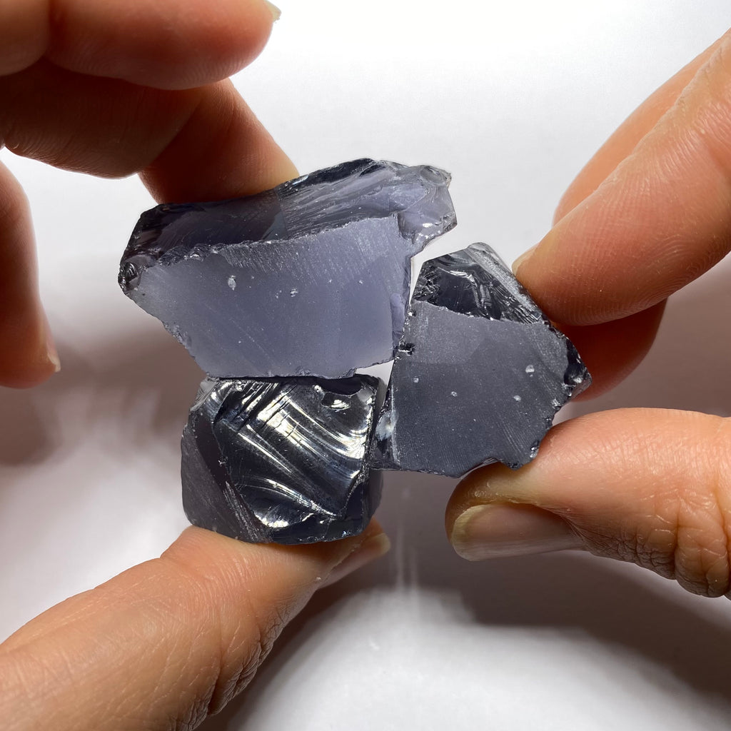 Ocean Grey Cubic Zirconia - Color Shift