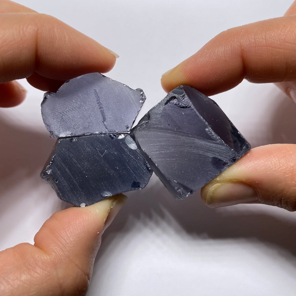 Ocean Grey Cubic Zirconia - Color Shift