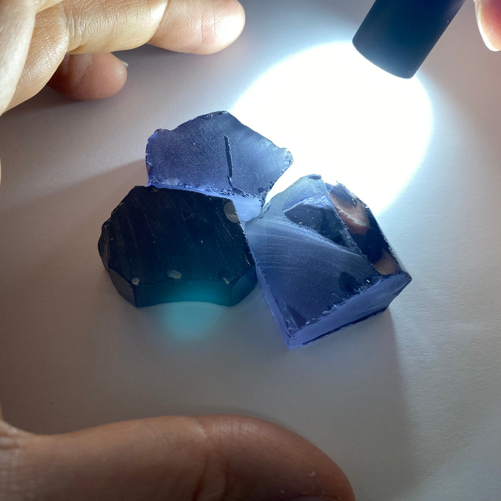 Ocean Grey Cubic Zirconia - Color Shift