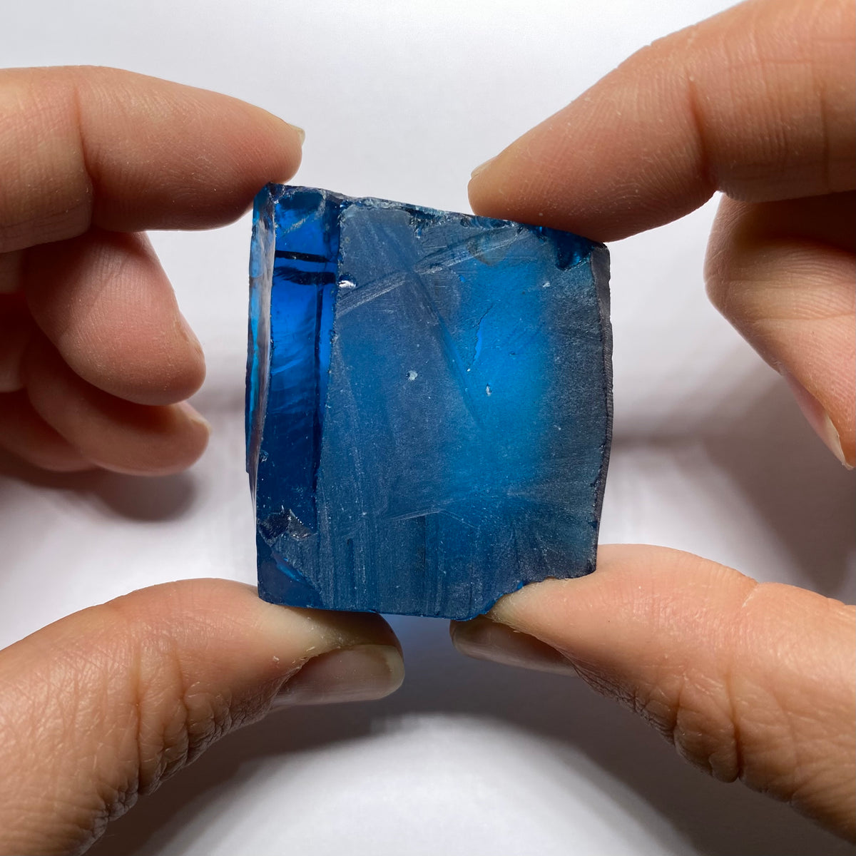 Blue Cubic Zirconia